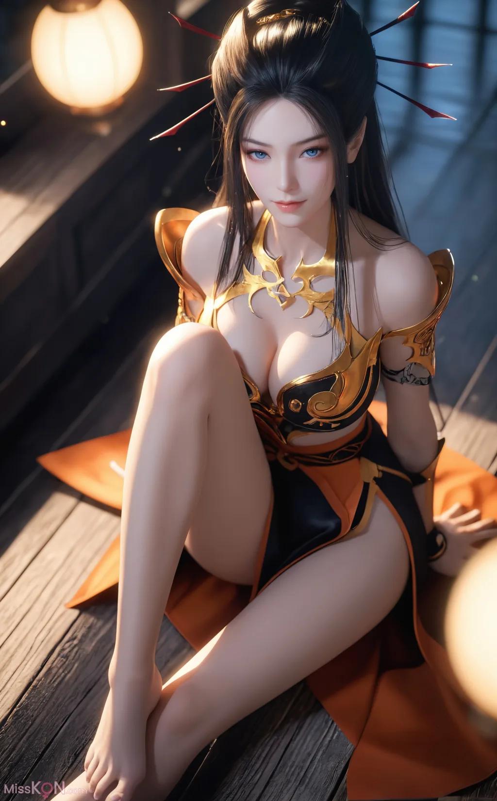 AI Generated Tian Xing Jiu Ge – Yan Ling Ji 【Mo Ji】 (278 photos)