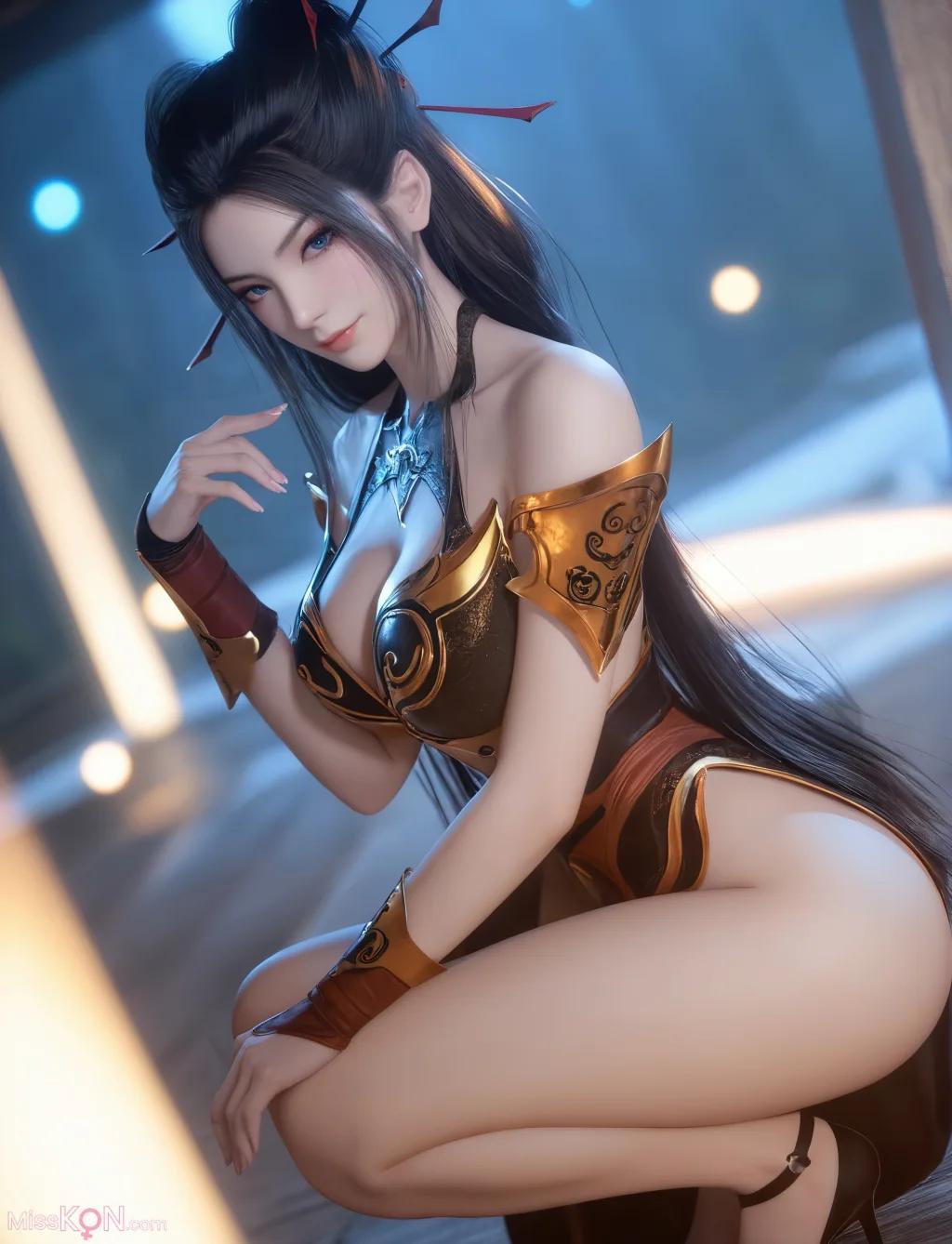 AI Generated Tian Xing Jiu Ge – Yan Ling Ji 【Mo Ji】 (278 photos)