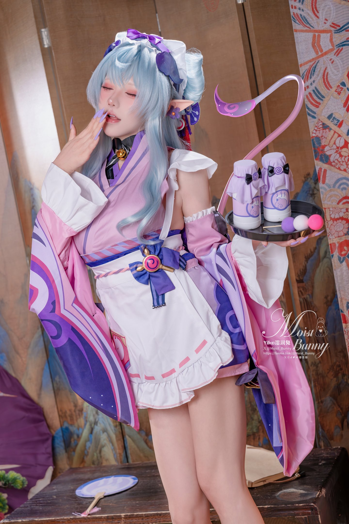 Bite a piece of Rabbit Mother - Floating Pillow Chao Yan, Dreaming of Yue Rui Xi, Hong Zhao Yuan 132P2V