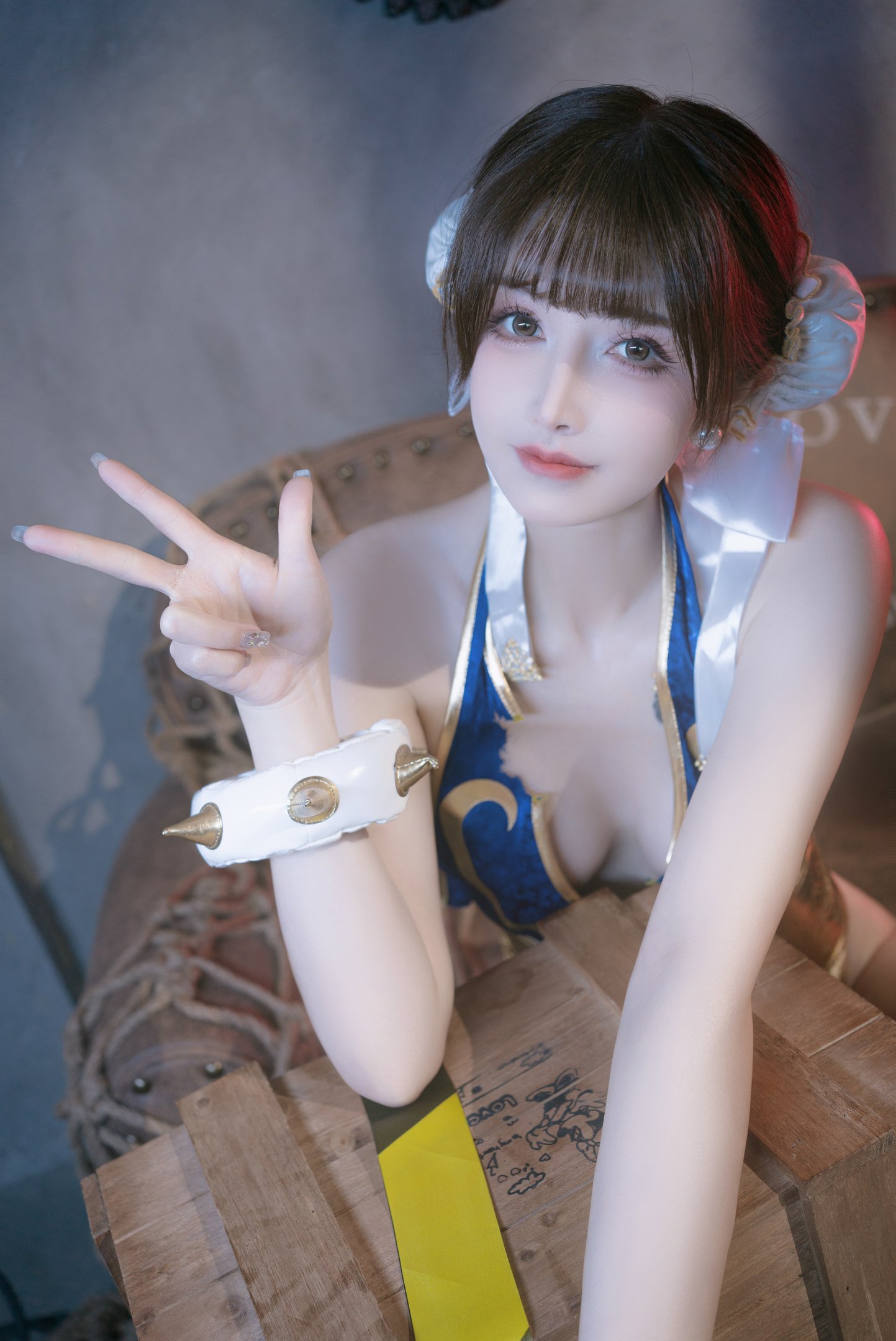 Baby Lu, eight years old - Chunli's combat coaching