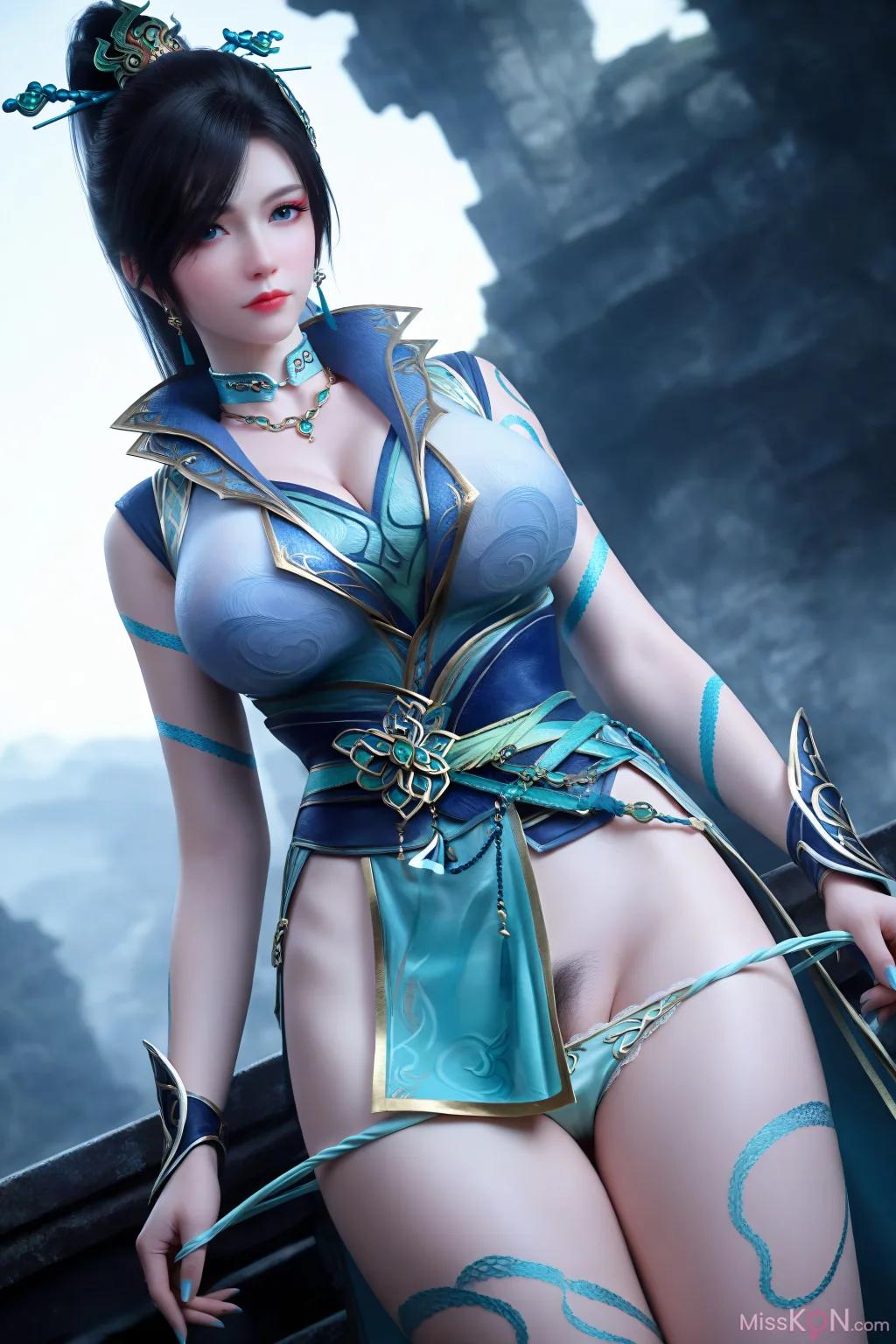 AI Generated 斗破苍穹 Qinglin (175 photos)