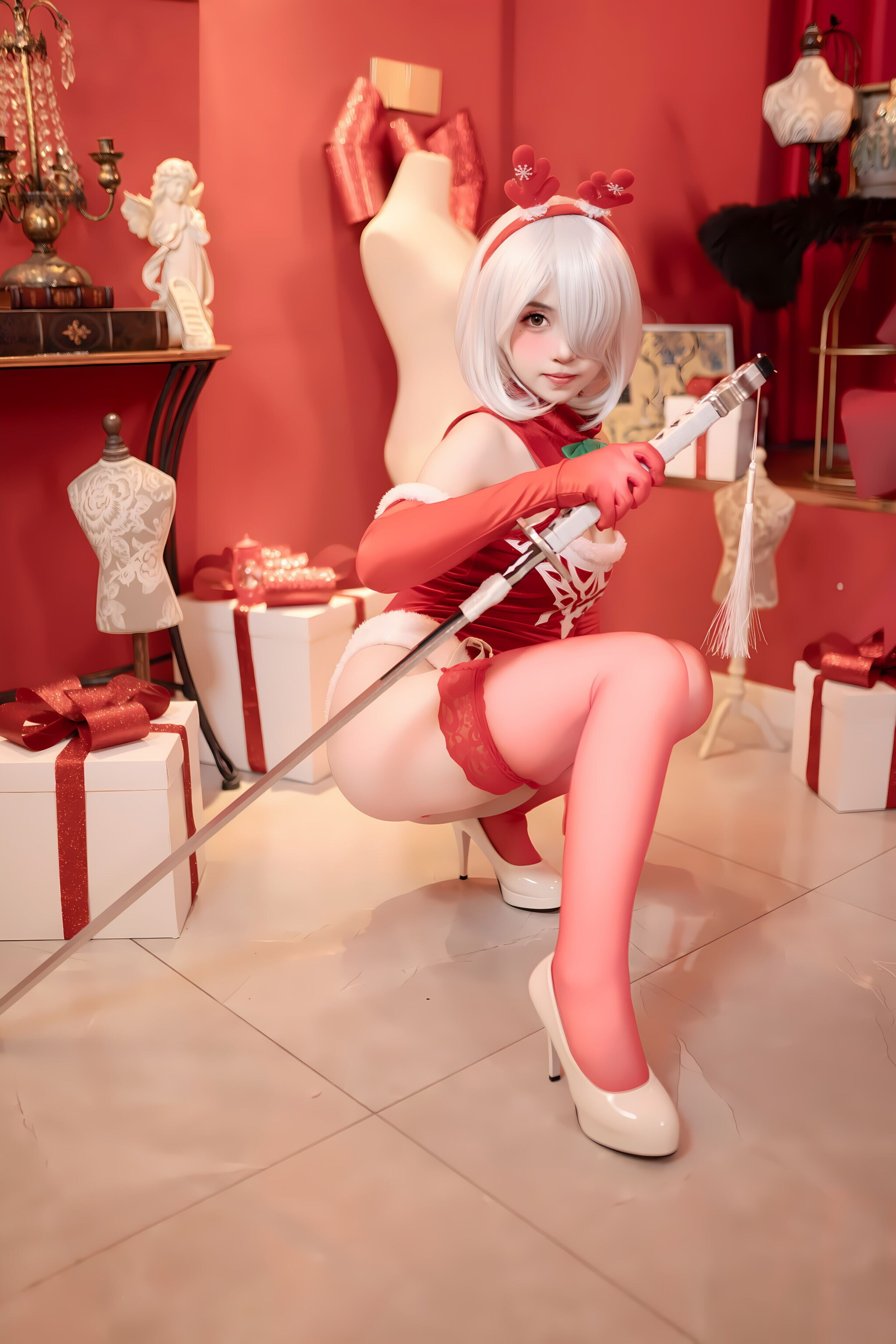 邦尼 - 聖誕尼爾 紅裙御姐