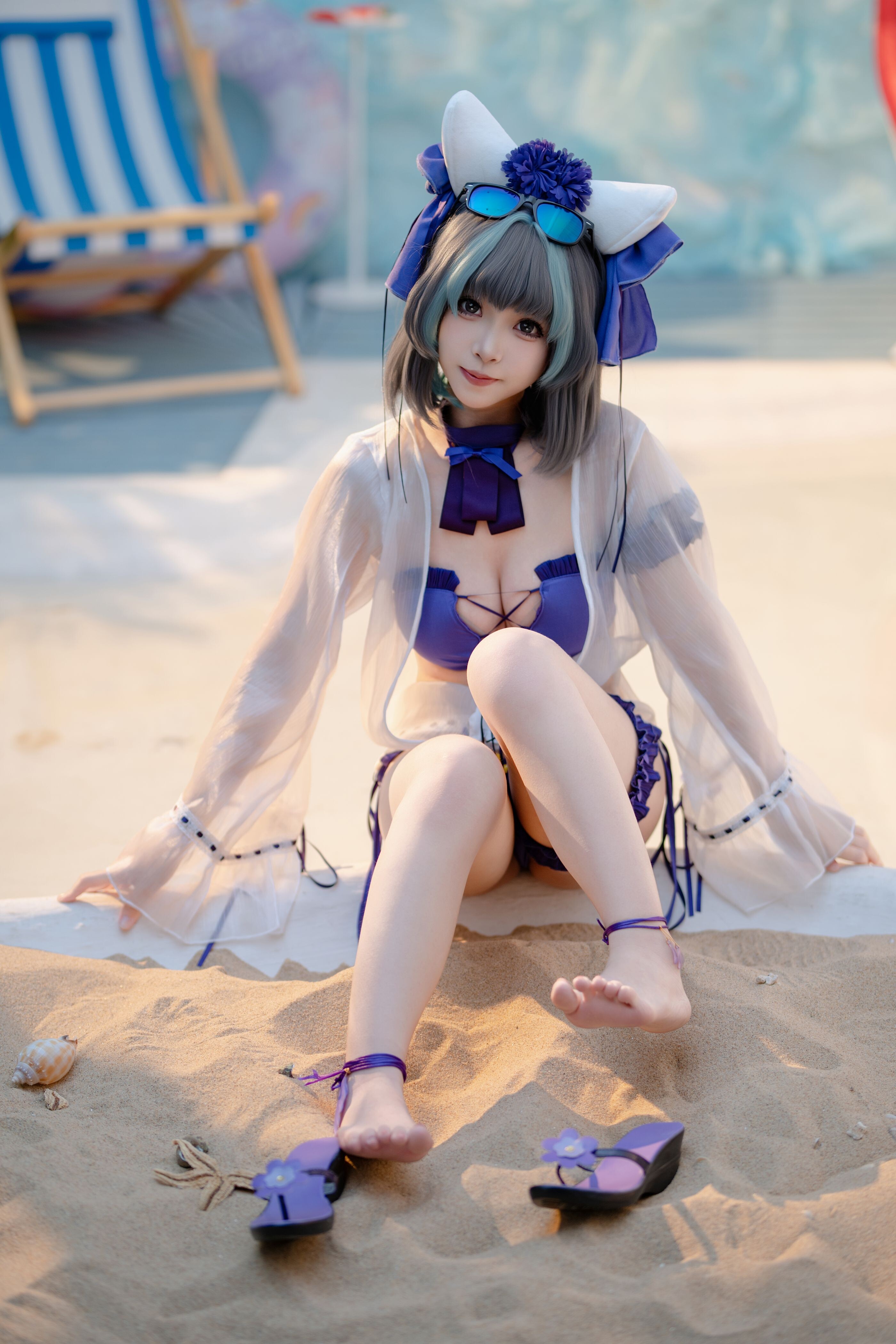 Bangni Bonnie Swimsuit Cheshire Cosplay