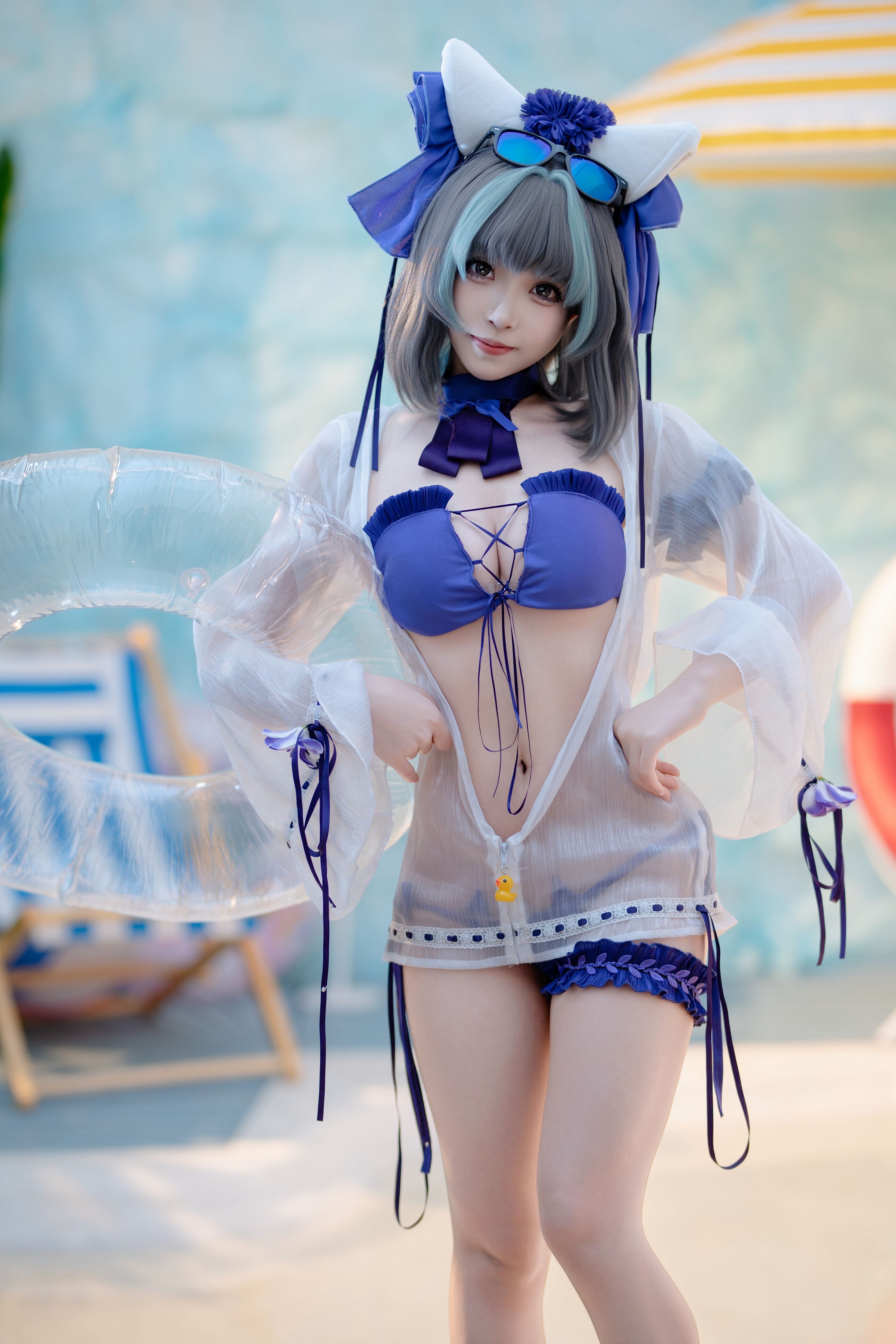 Bangni Bonnie 水着チェシャー Cosplay
