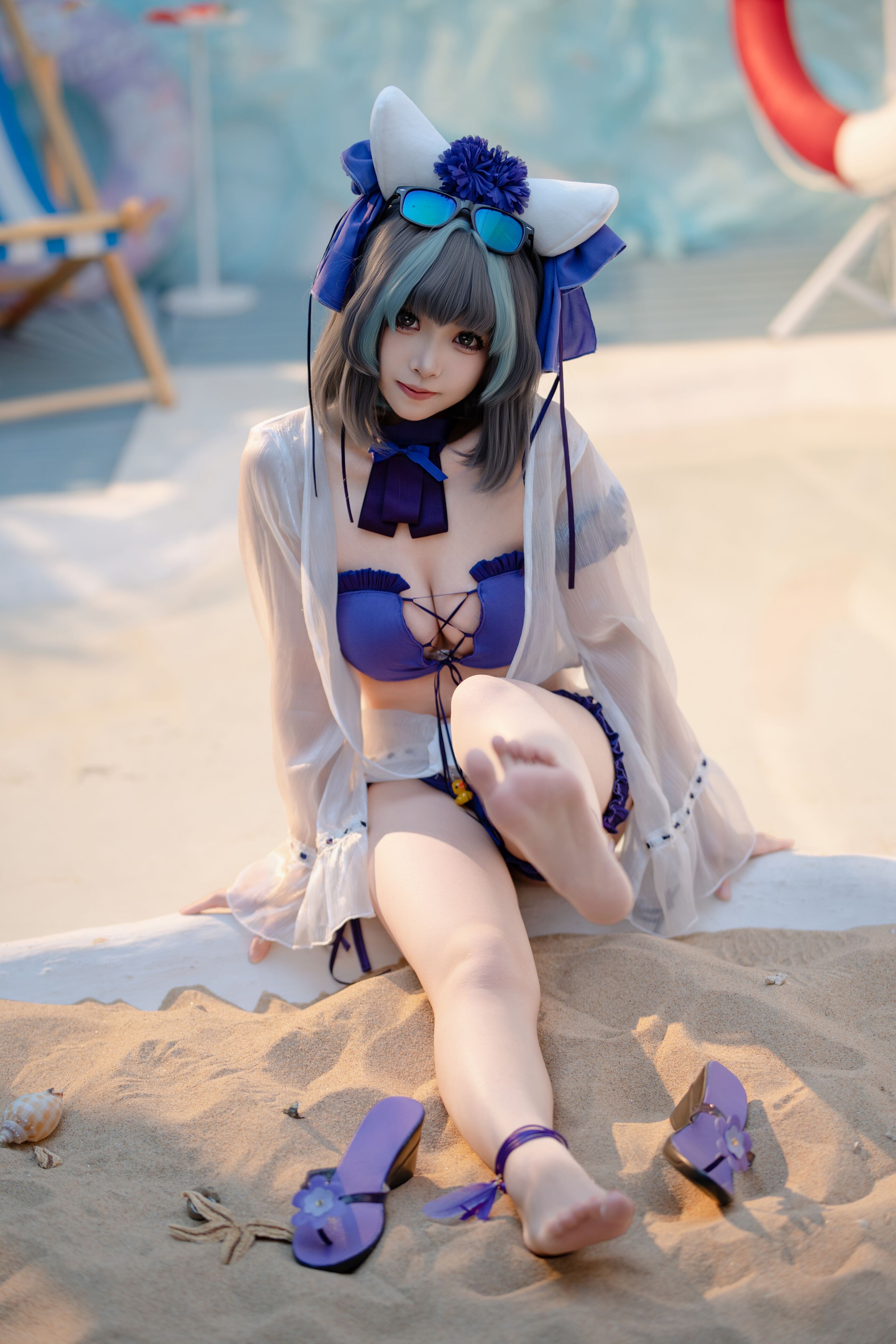Bangni Bonnie Swimsuit Cheshire Cosplay