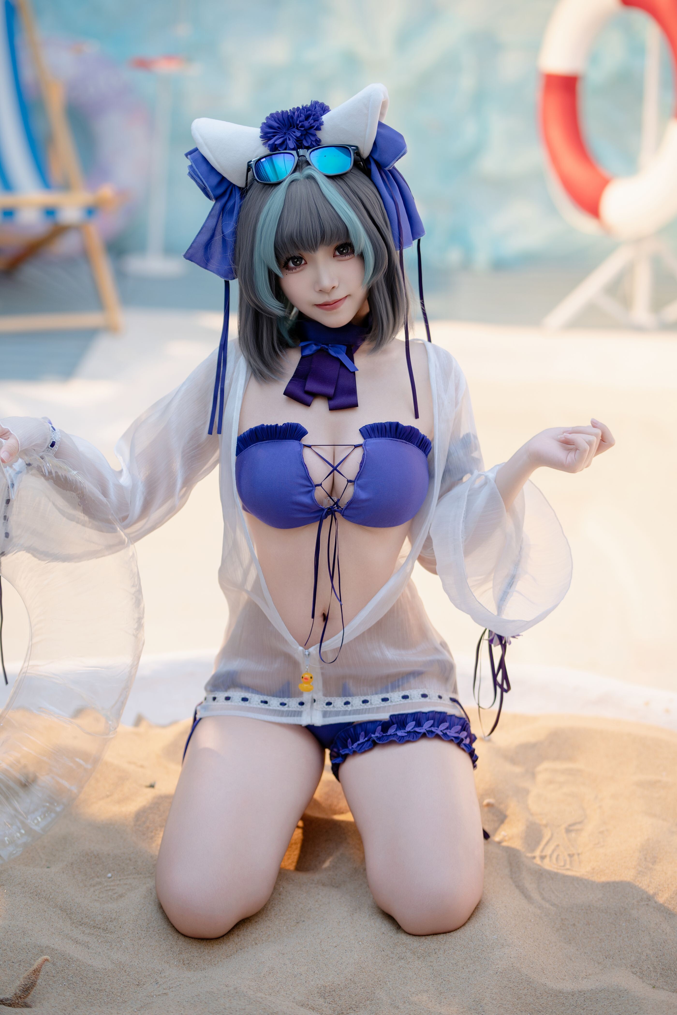 Bangni Bonnie 水着チェシャー Cosplay
