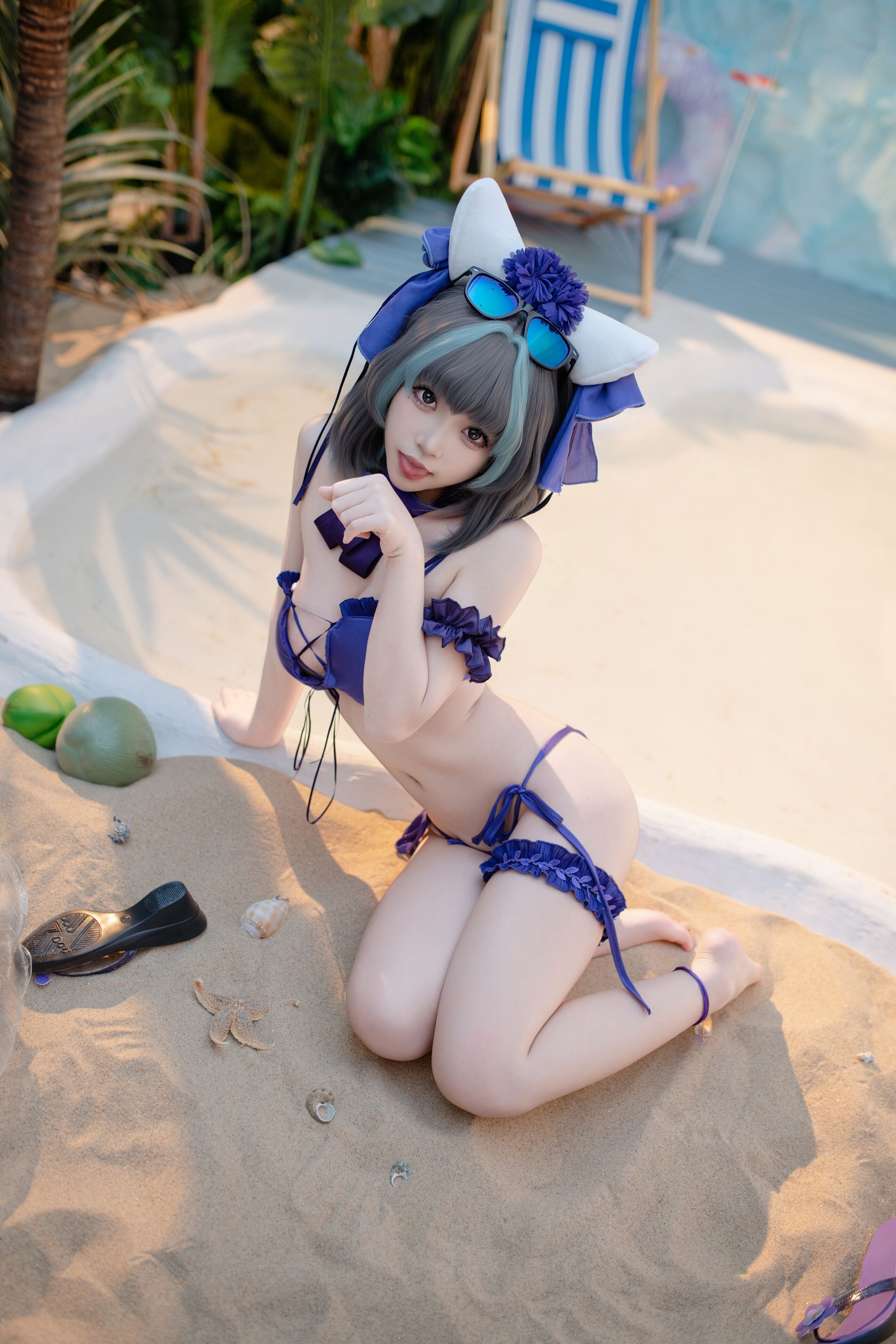 Bangni Bonnie 水着チェシャー Cosplay