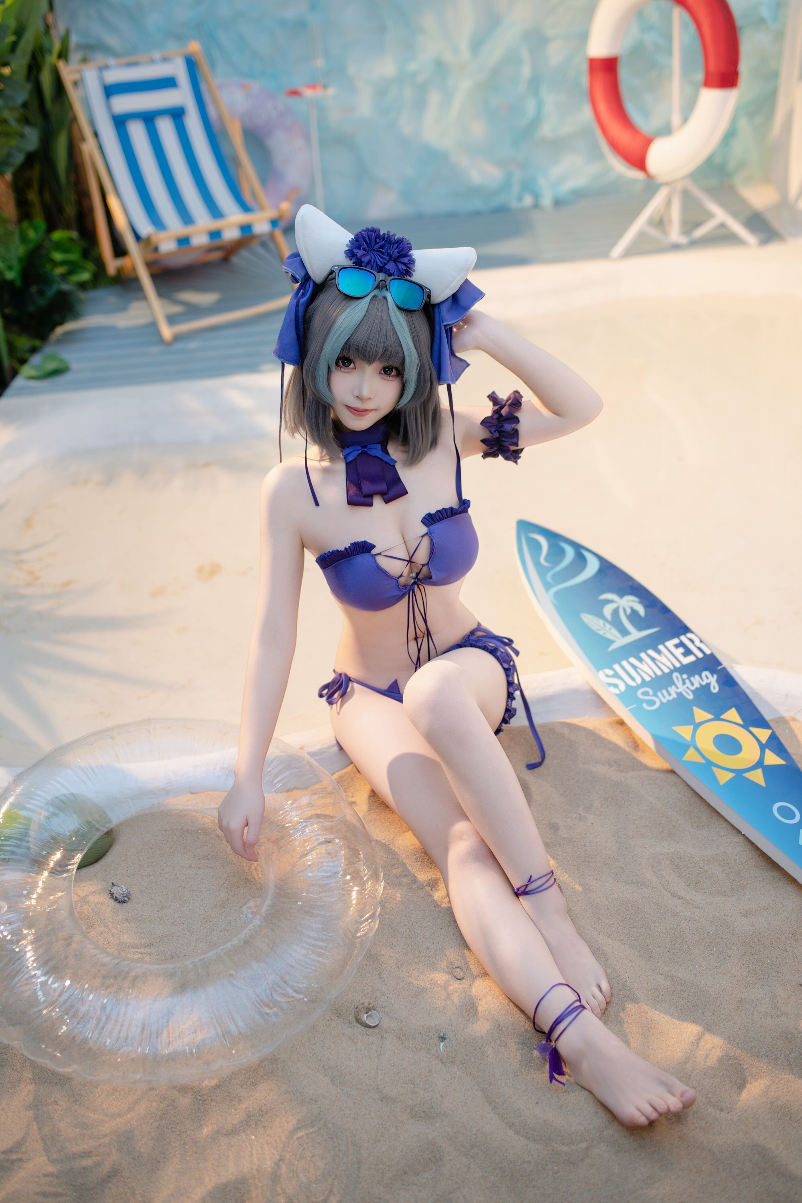 Bangni Bonnie 水着チェシャー Cosplay