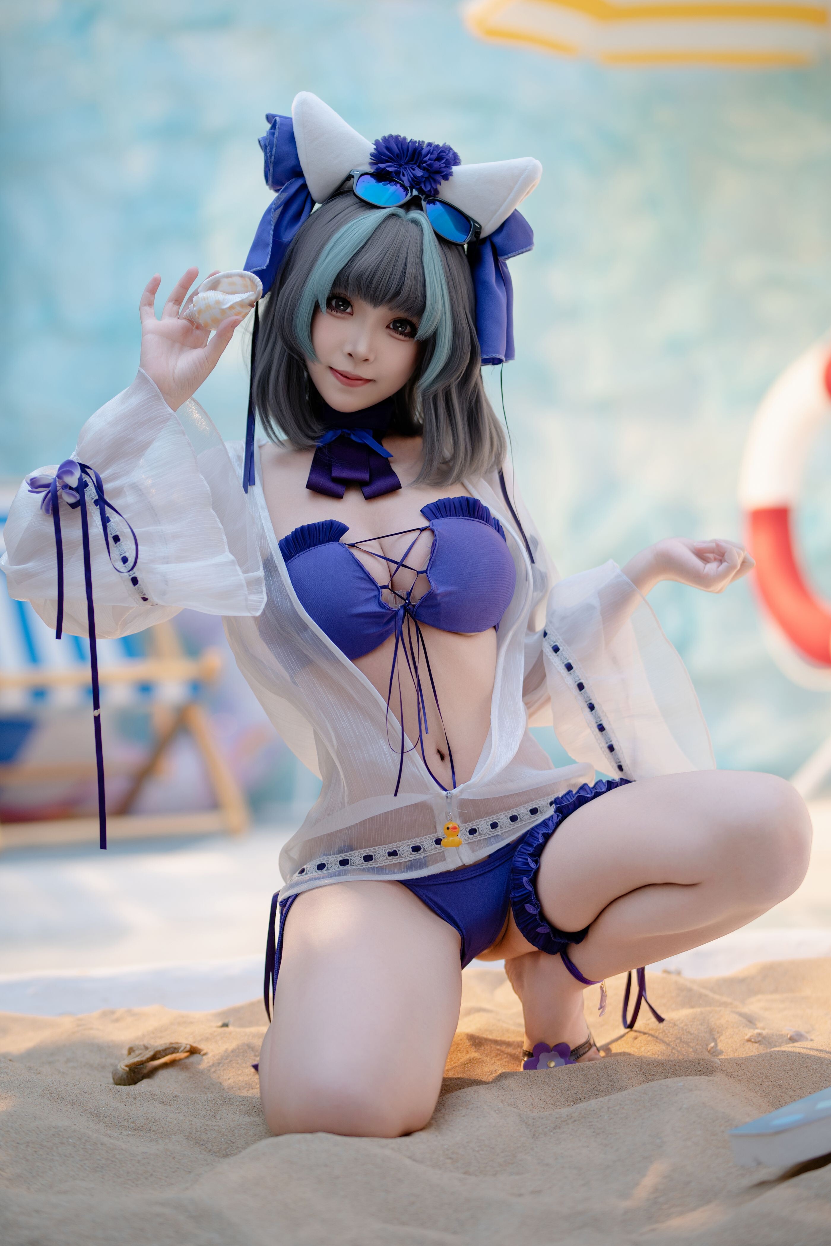 Bangni Bonnie 水着チェシャー Cosplay