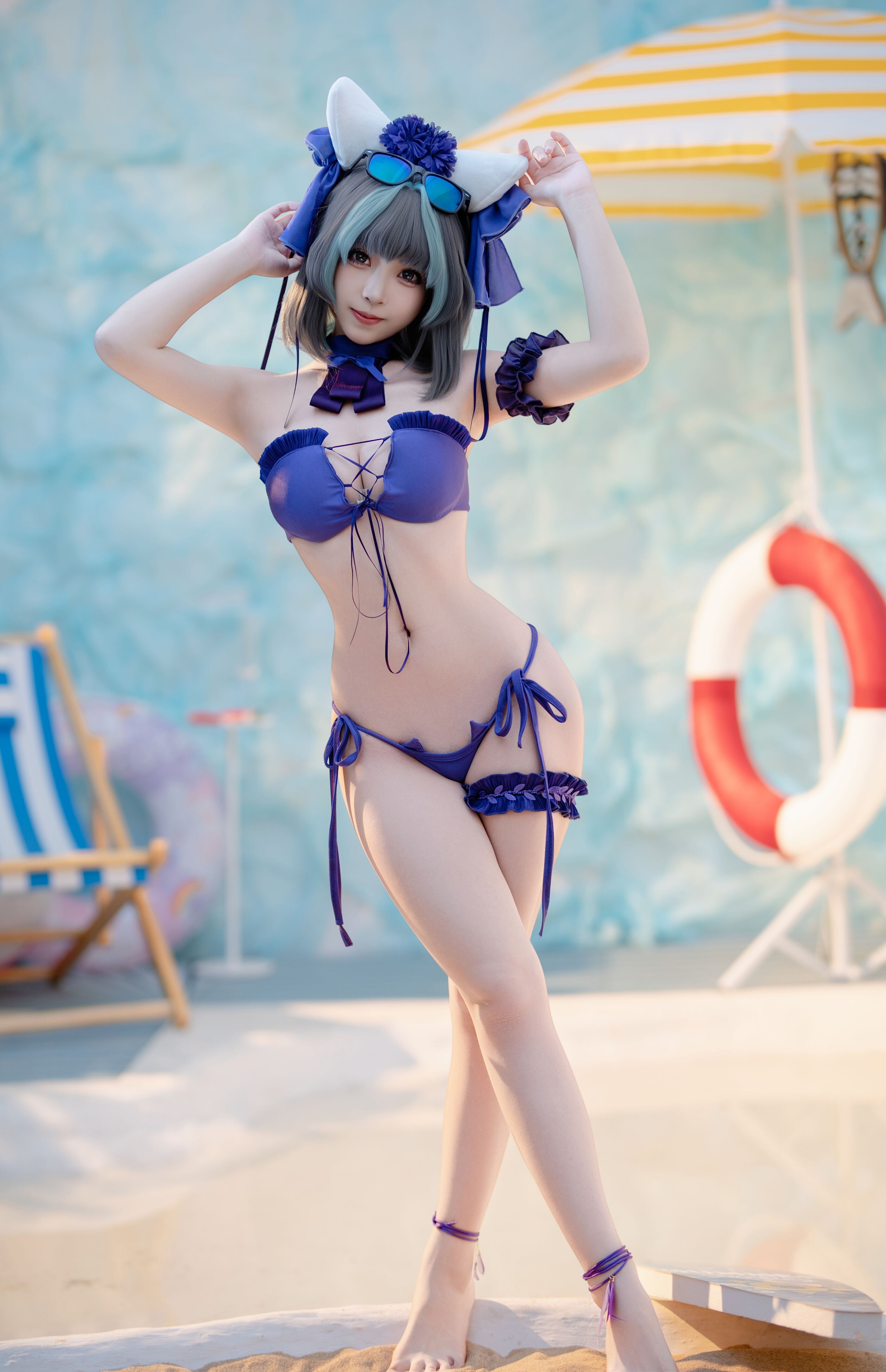 Bangni Bonnie 水着チェシャー Cosplay