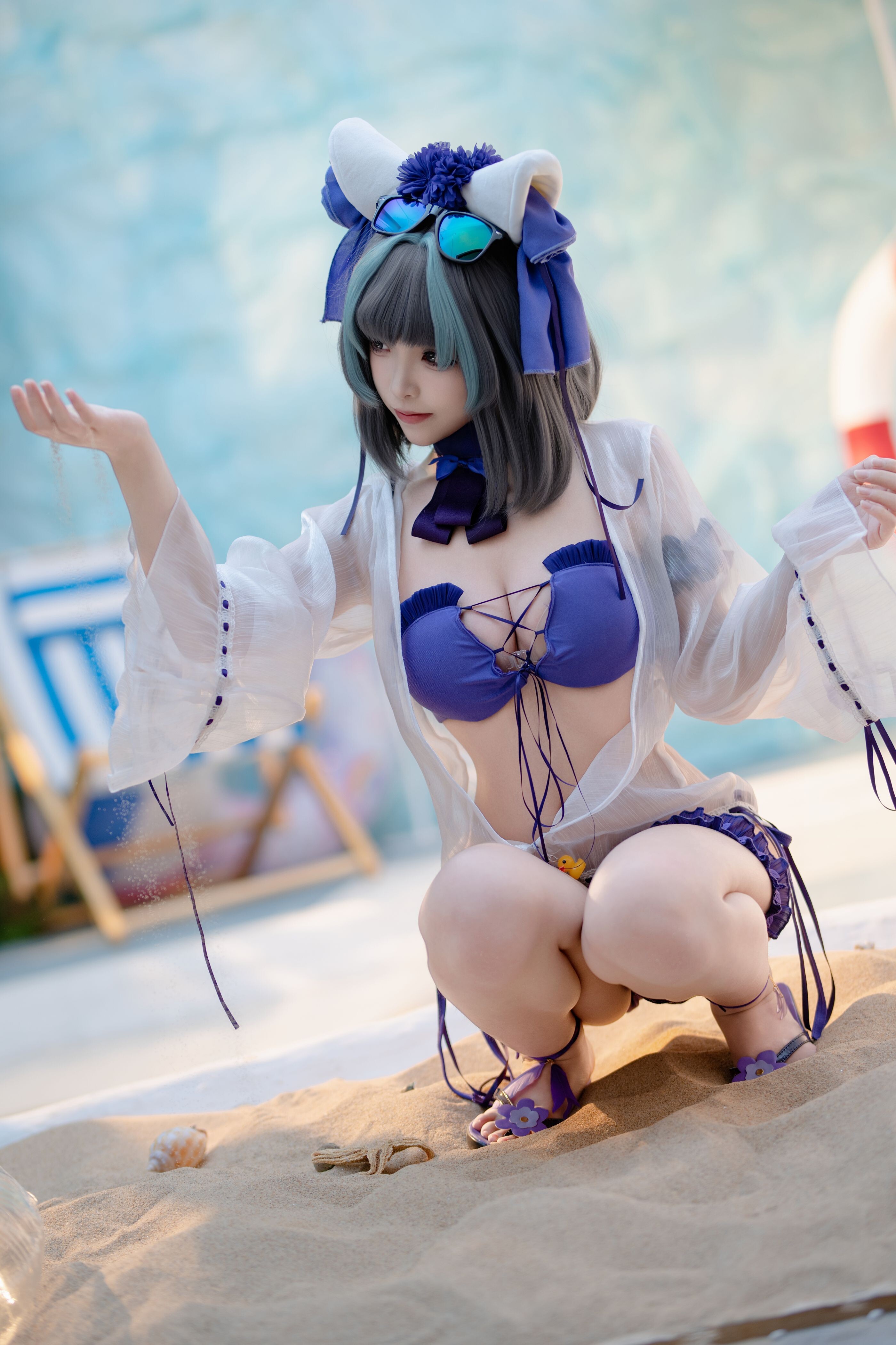 Bangni Bonnie 水着チェシャー Cosplay