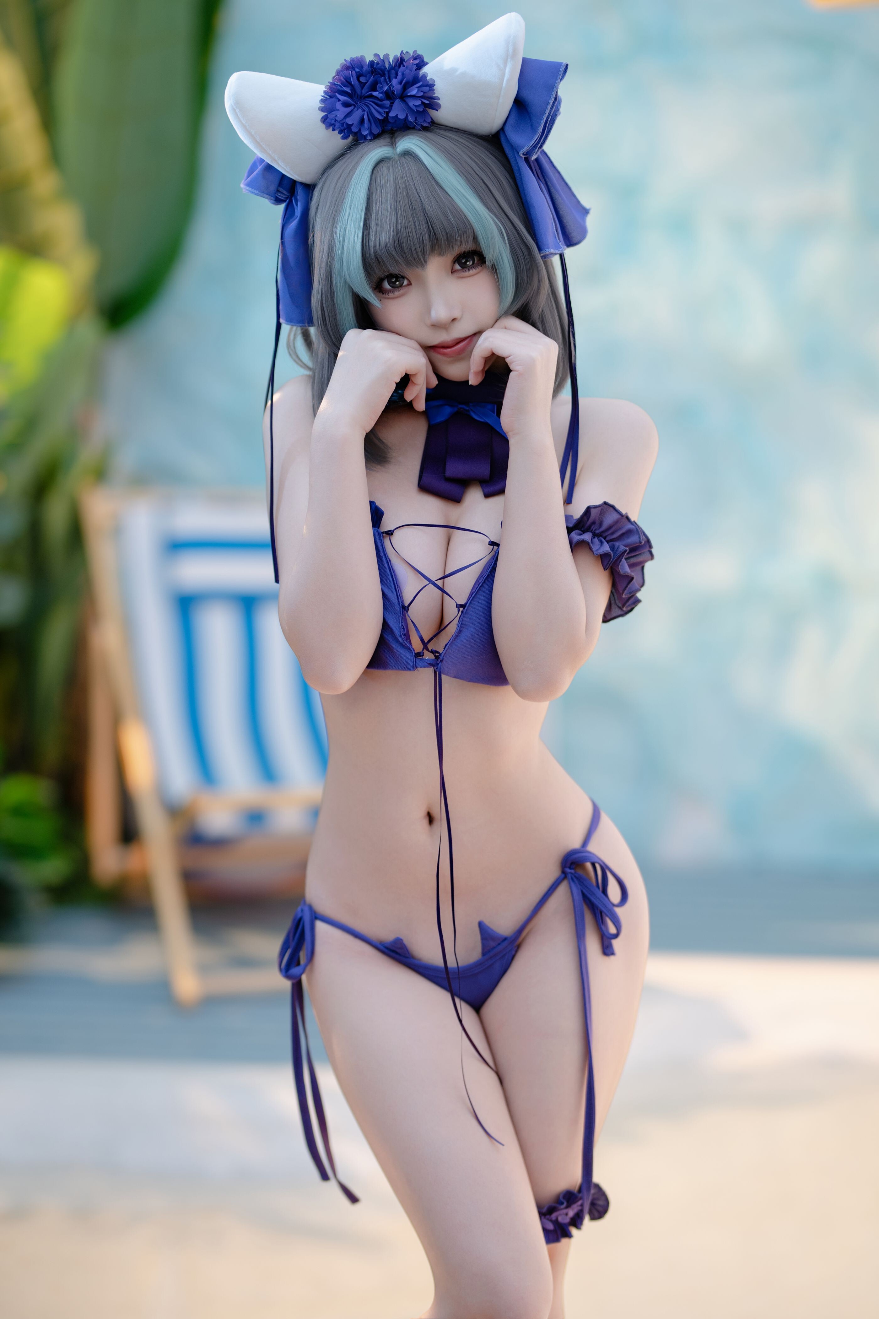 Bangni Bonnie 水着チェシャー Cosplay