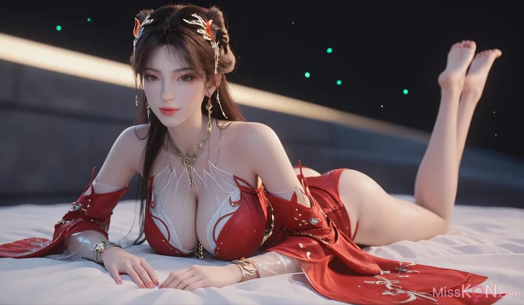 AI生成 完美世界 火靈兒新版 (226 張照片)