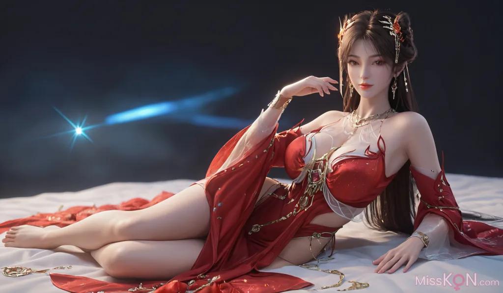 AI生成 完美世界 火靈兒新版 (226 張照片)