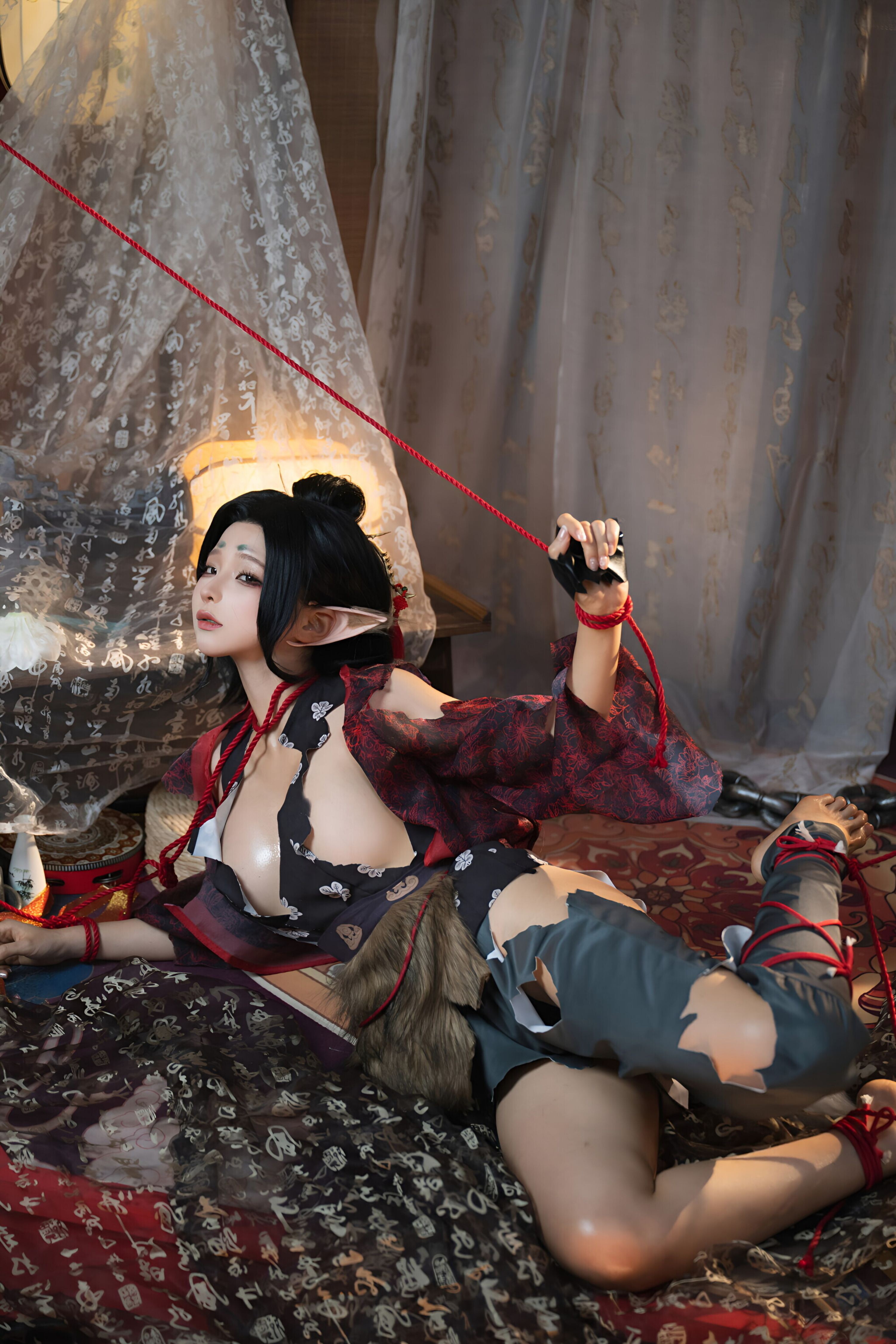 蠢沫沫 - 黒神話 萍萍 138P