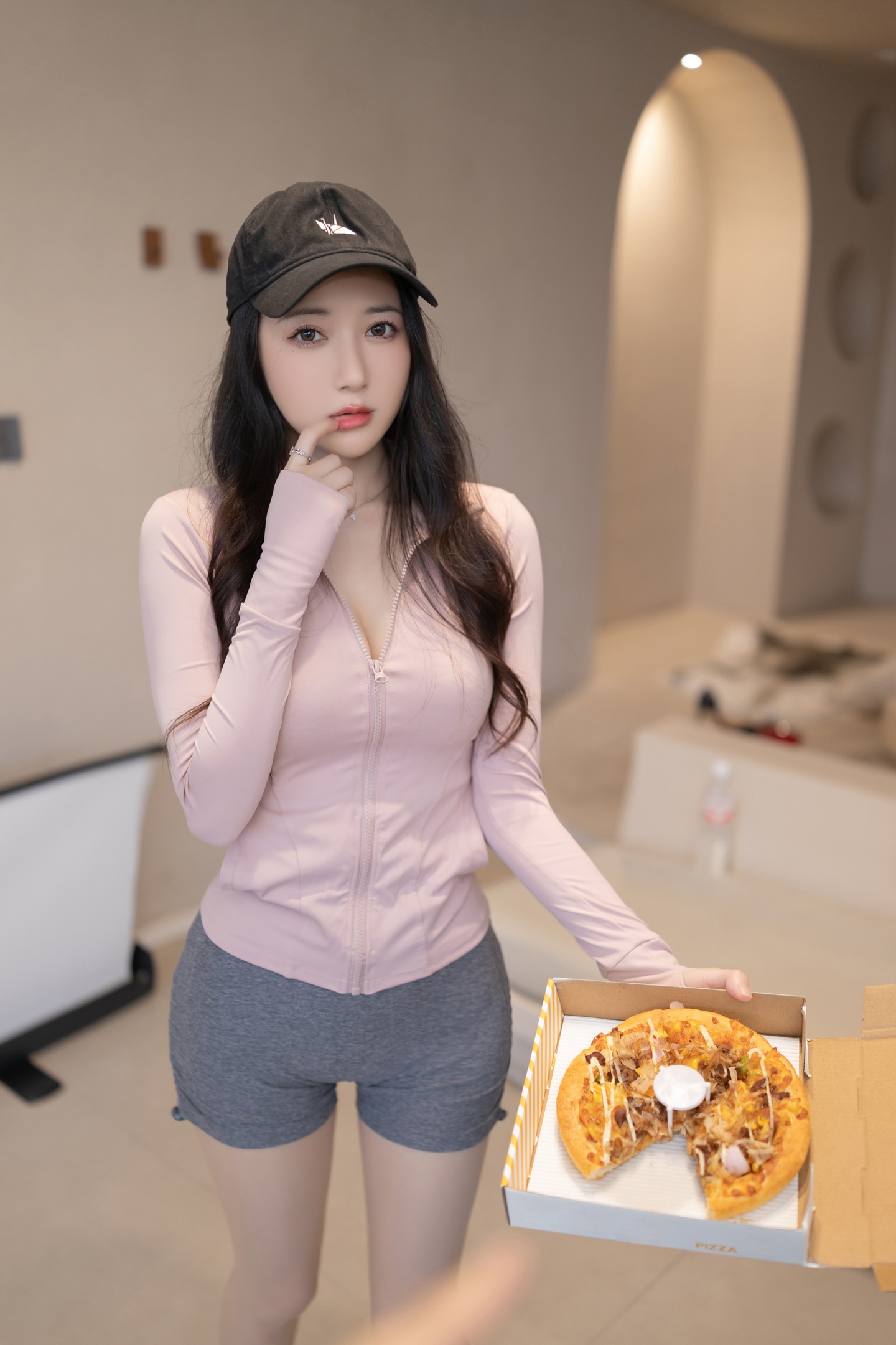魚子醬ピザ 120円