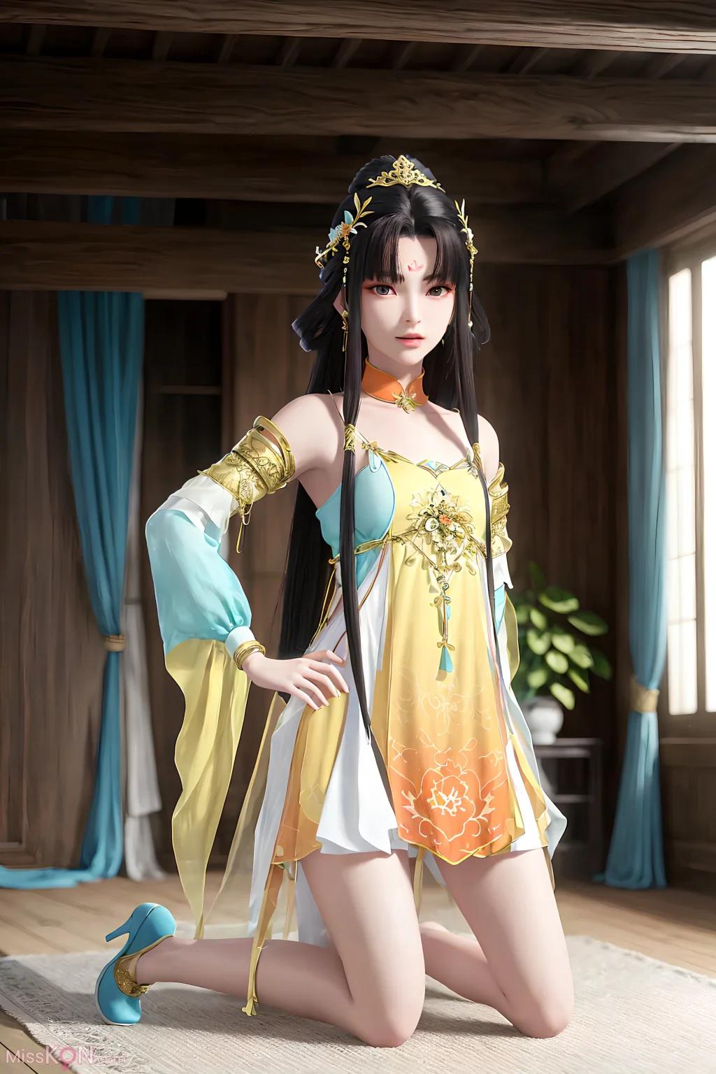 AI Generated Miaomiao Princess (35 photos)
