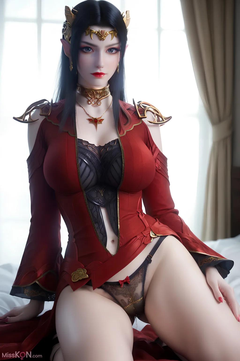 인공지능 생성 美杜莎 (160장 사진)