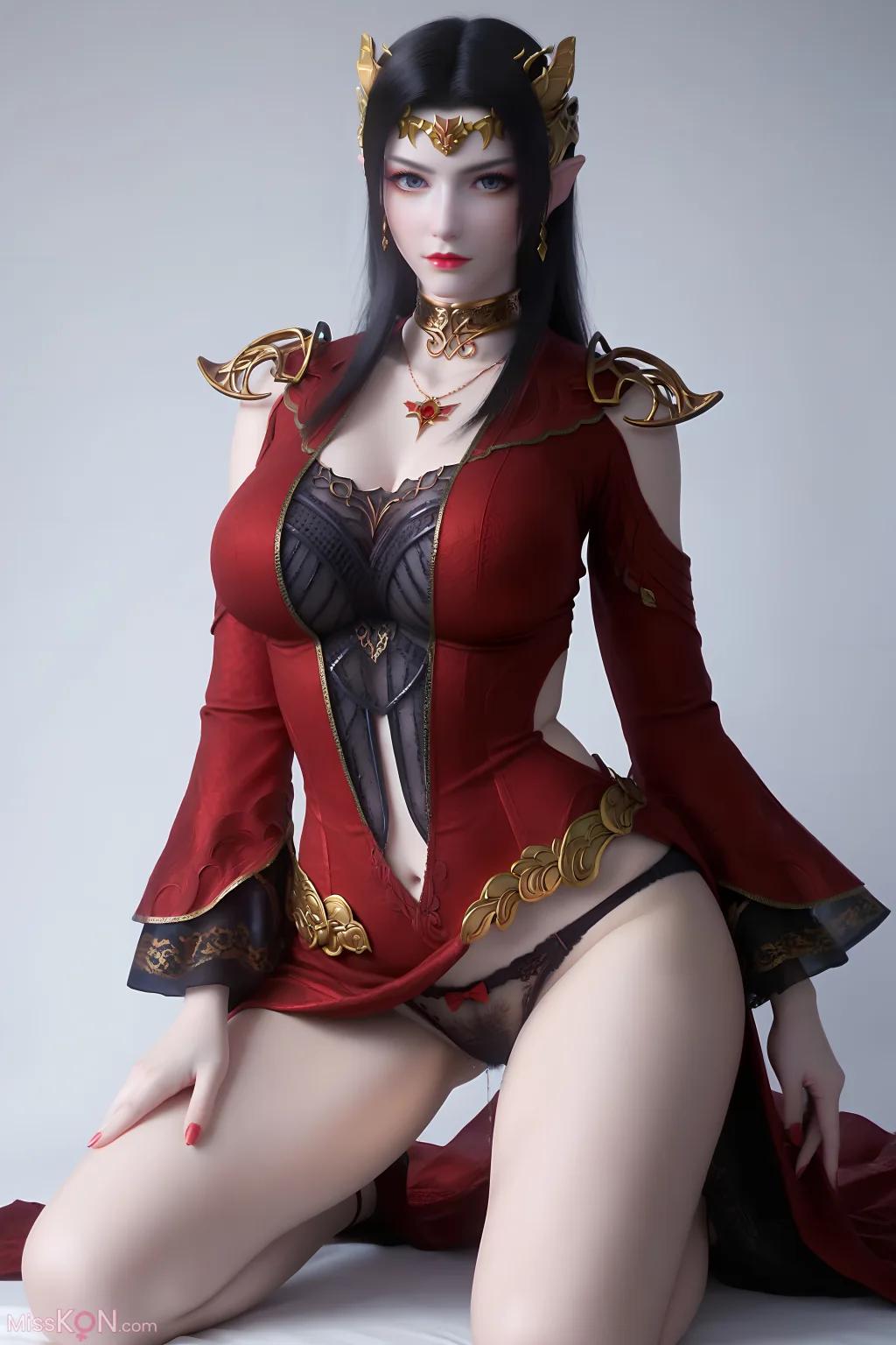 인공지능 생성 美杜莎 (160장 사진)