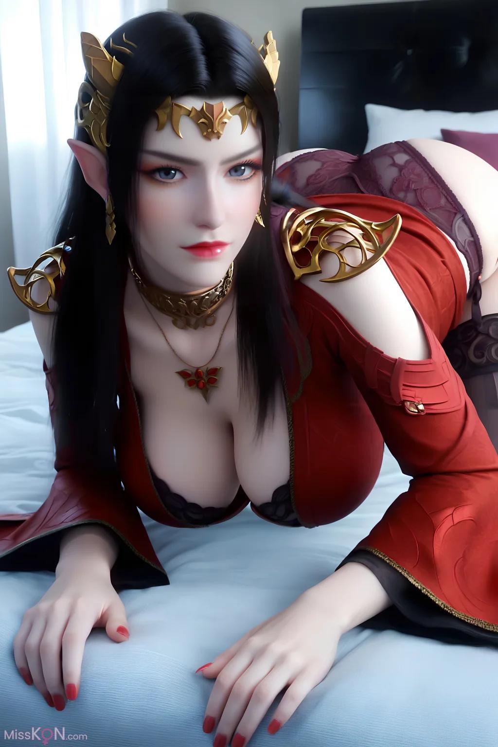 인공지능 생성 美杜莎 (160장 사진)