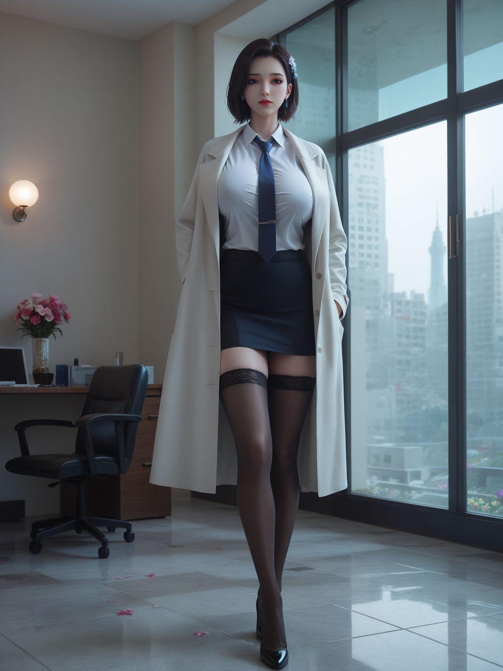 人工智慧生成的三體女律師 (61 張照片)