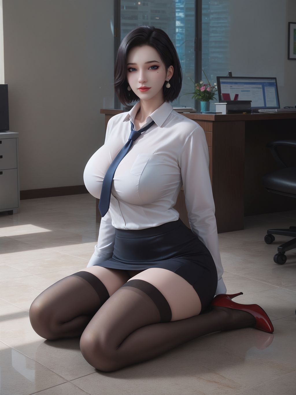 人工智慧生成的三體女律師 (61 張照片)