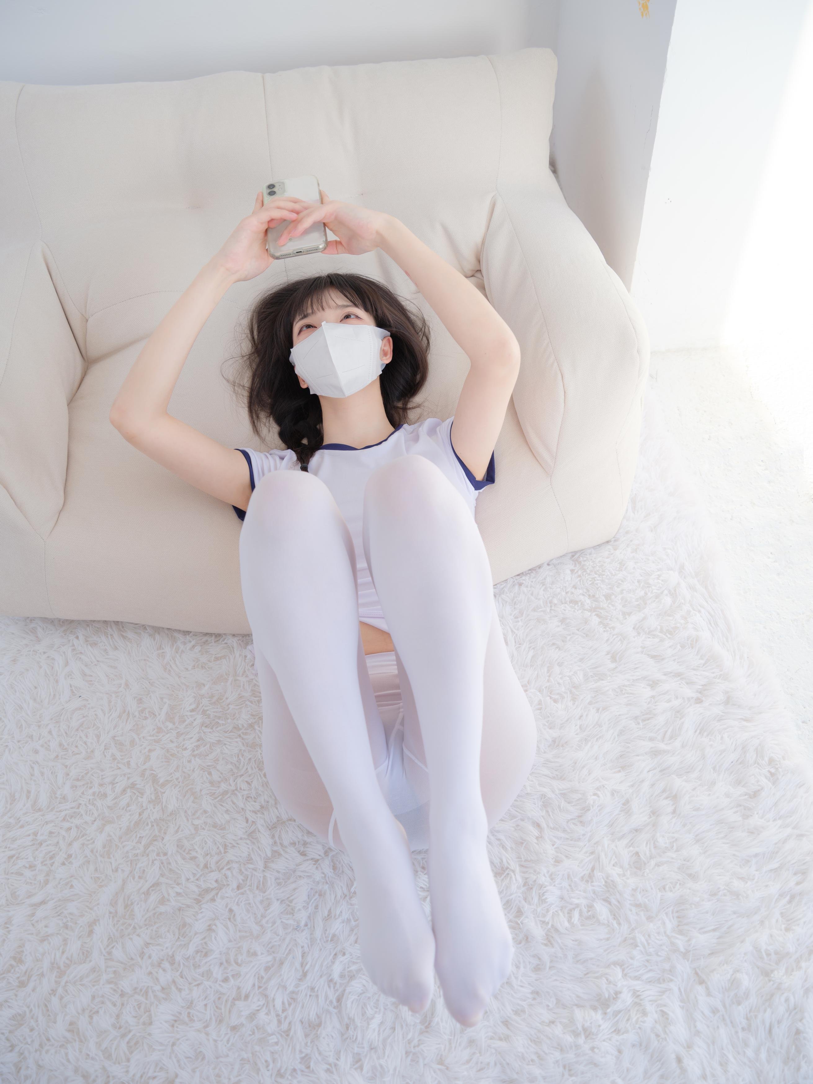 Emergency Project Jianxi Qixi White Stocking Gym Suit 100P1V