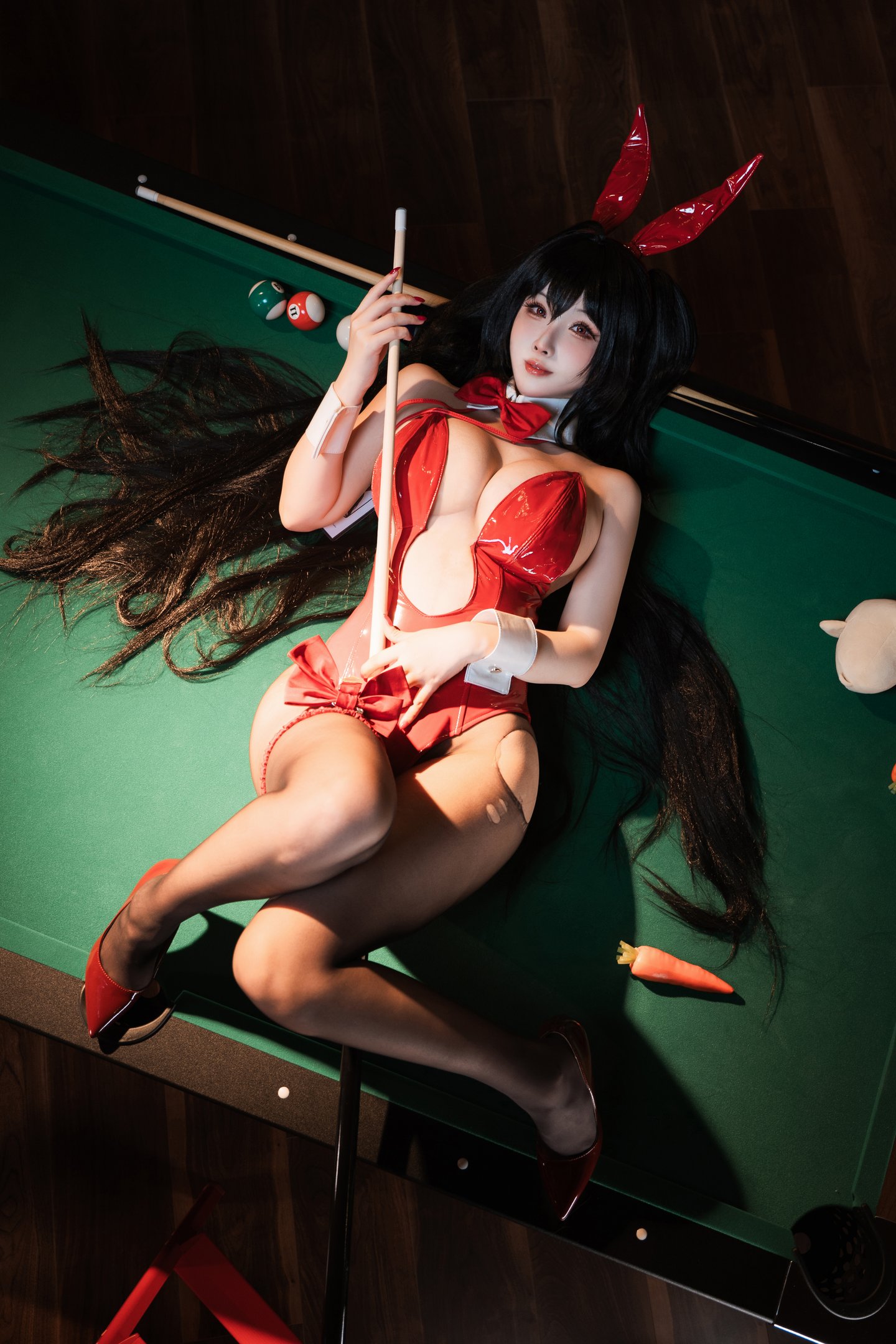 Bo anh Rioko Liangliangzi Azur Lane Taihou bunny bi-a