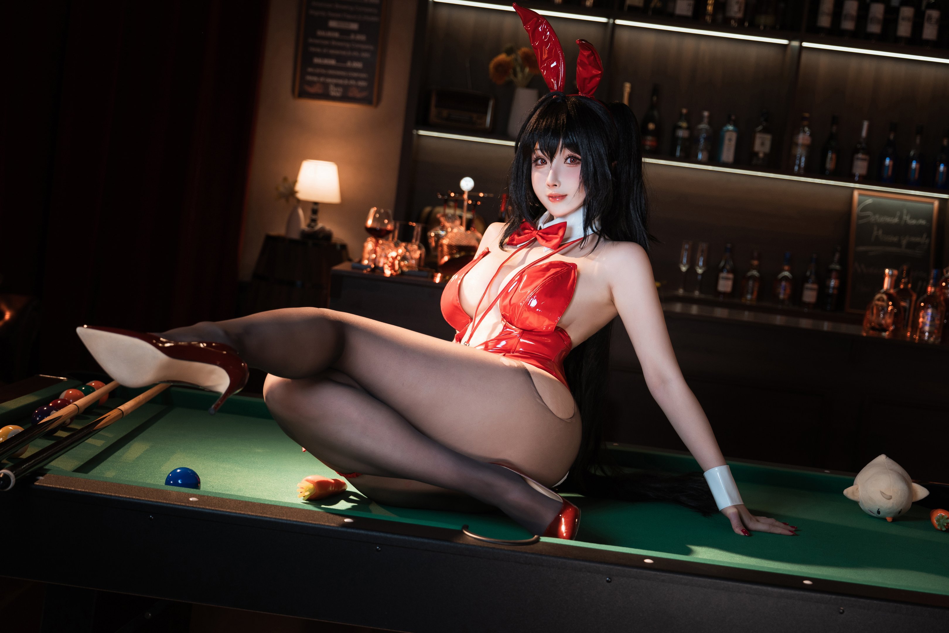 Bo anh Rioko Liangliangzi Azur Lane Taihou bunny bi-a