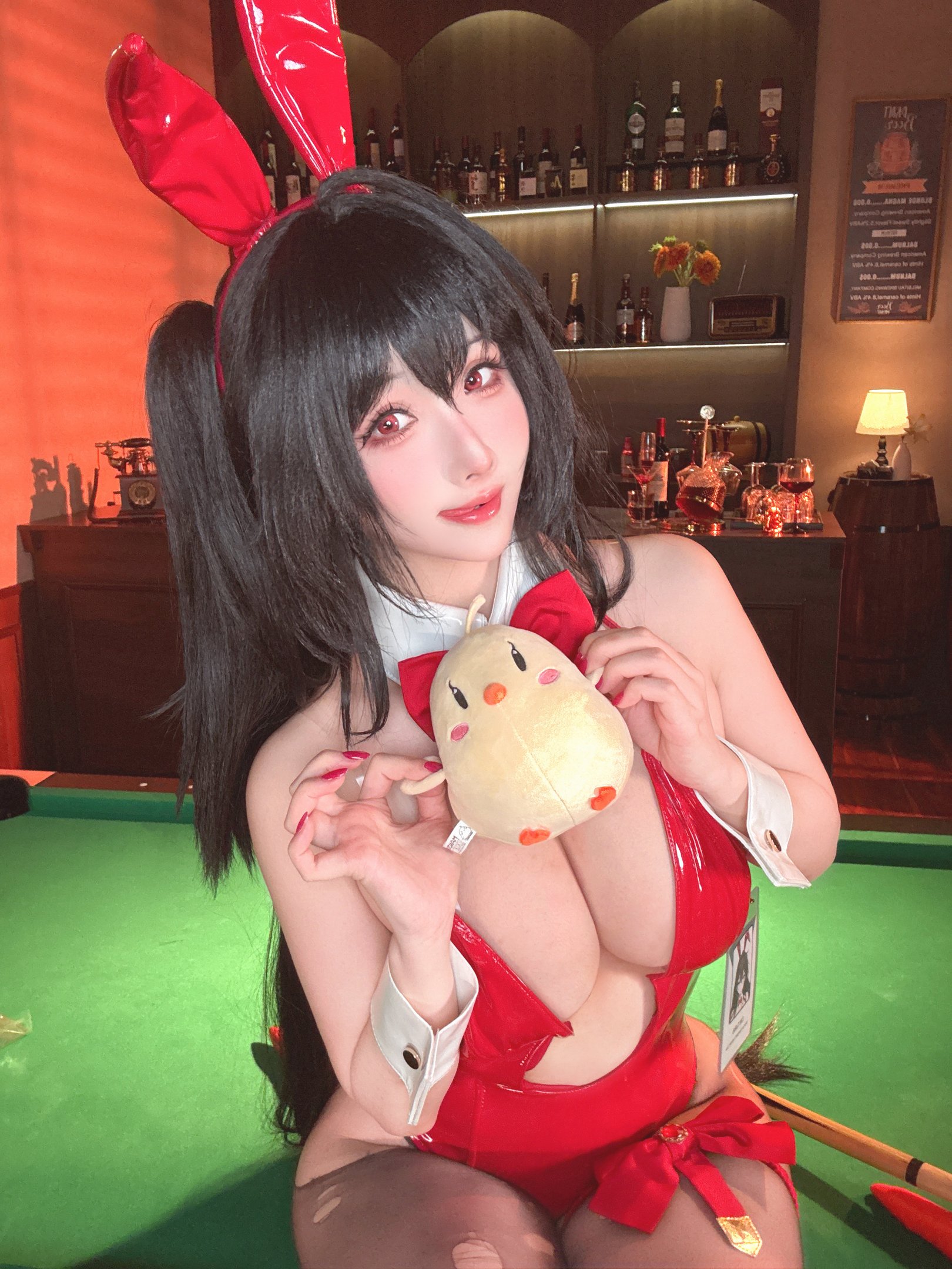 Bo anh Rioko Liangliangzi Azur Lane Taihou bunny bi-a