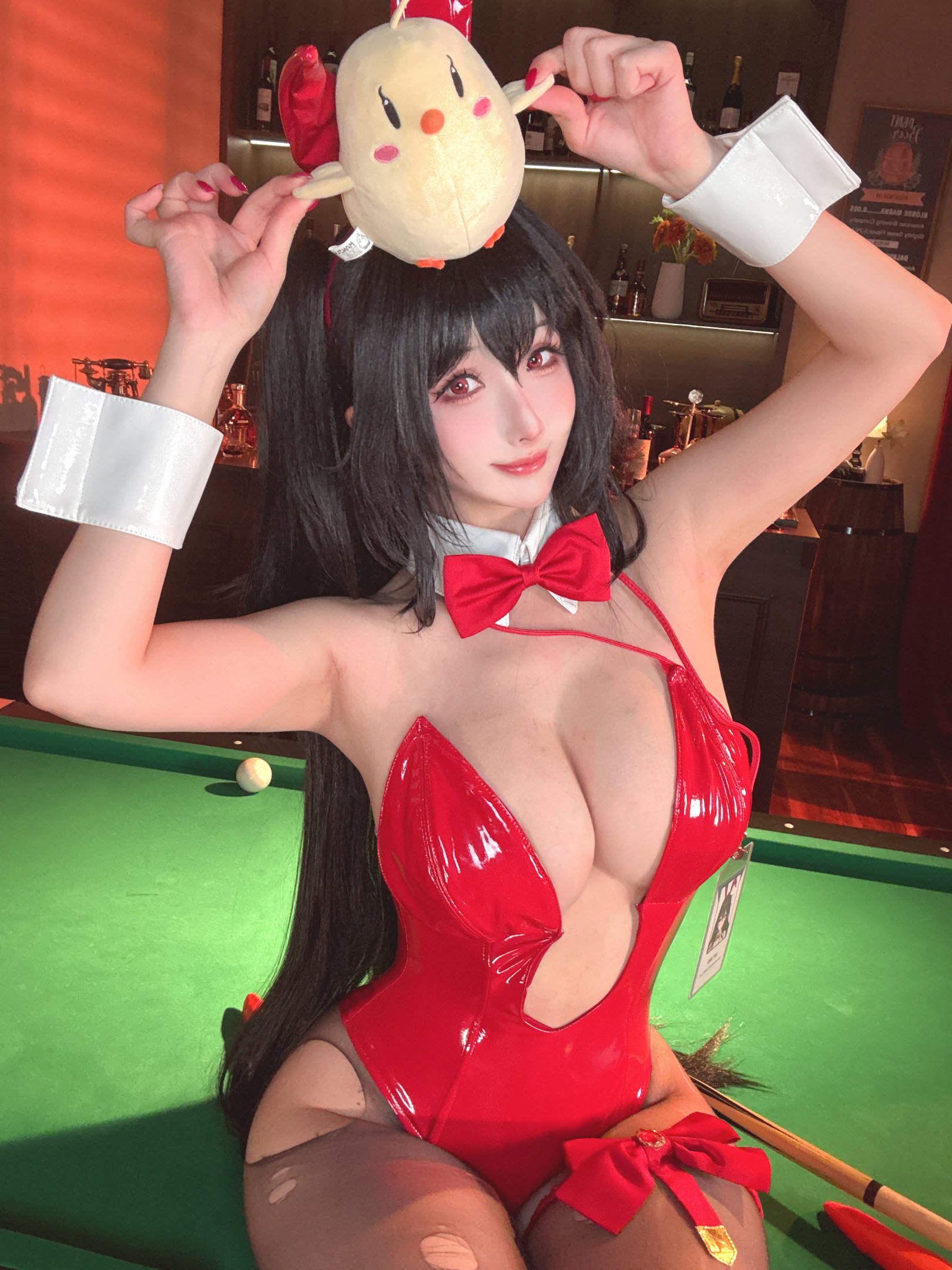 Bo anh Rioko Liangliangzi Azur Lane Taihou bunny bi-a