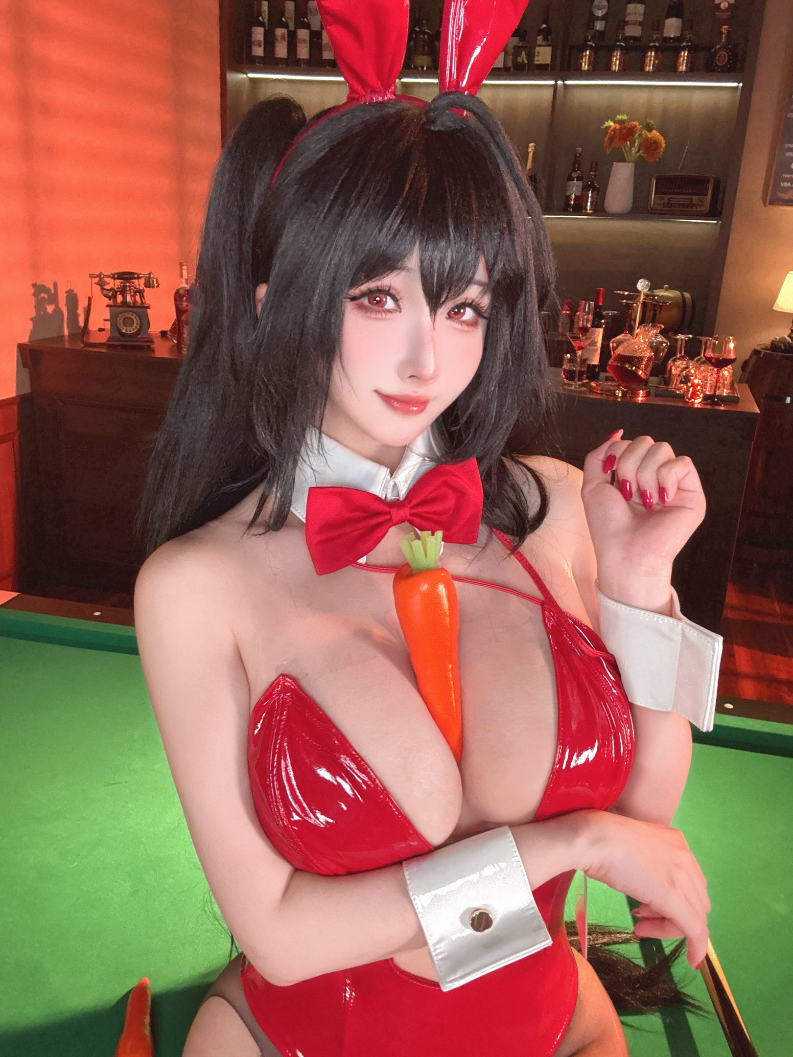 Bo anh Rioko Liangliangzi Azur Lane Taihou bunny bi-a