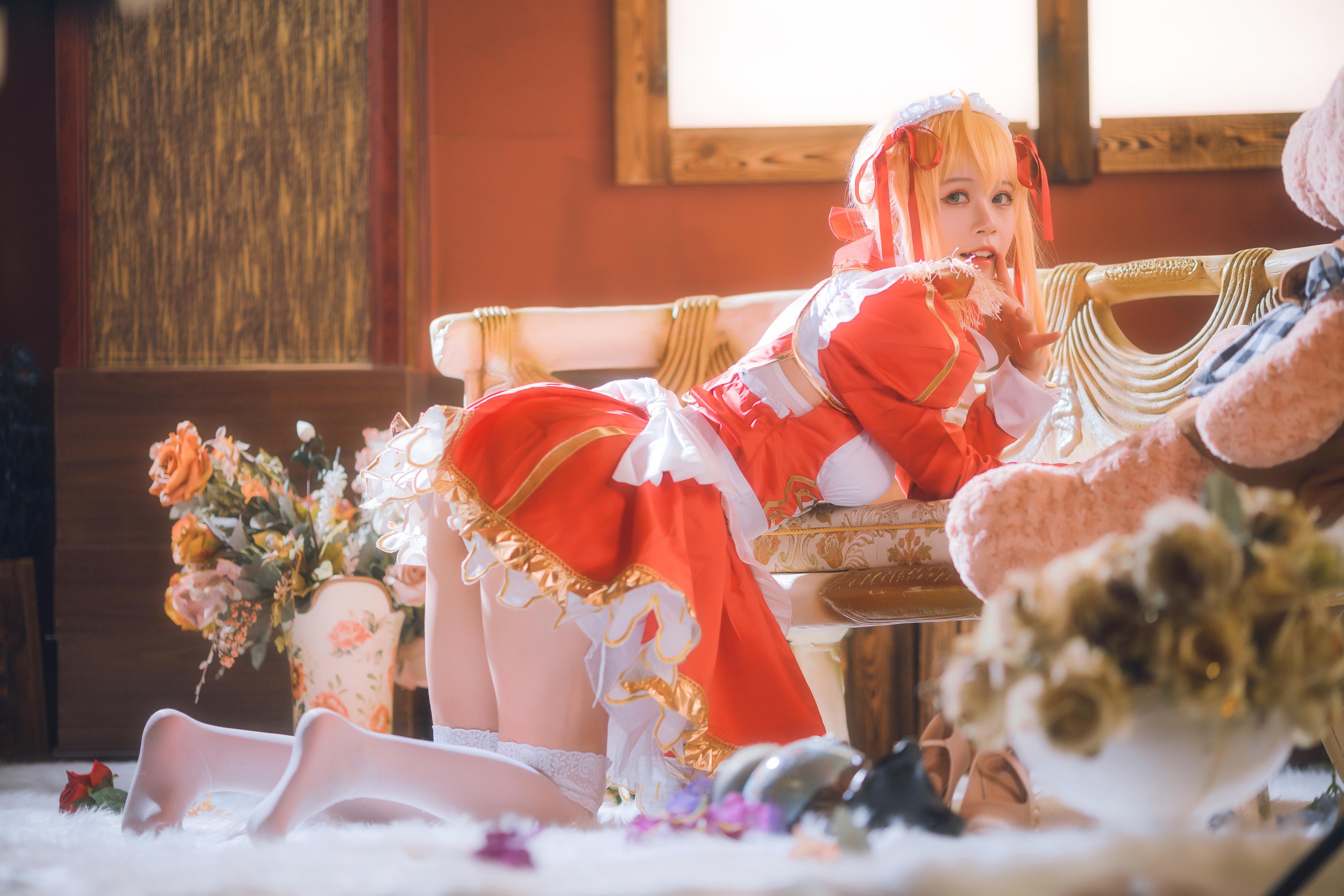 星黛鹿鹿 - 尼祿女僕 34P