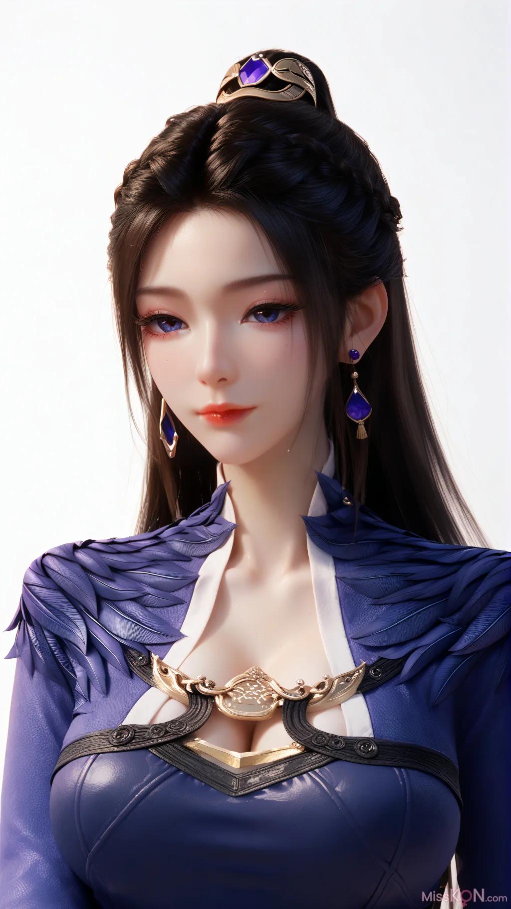 AI tạo] 紫靈 (54 ảnh)