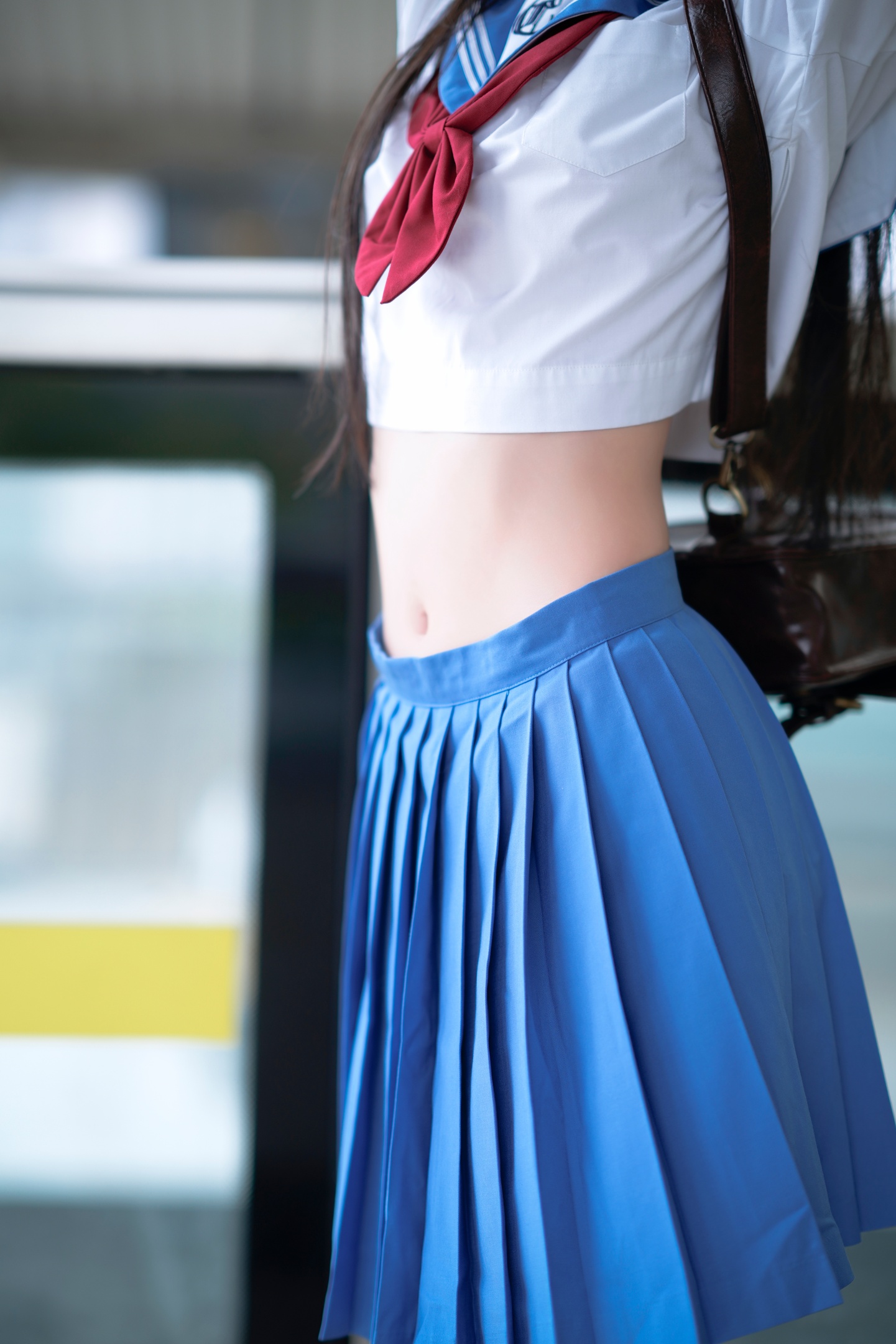 櫻桃喵 - 地鐵JK制服 33P