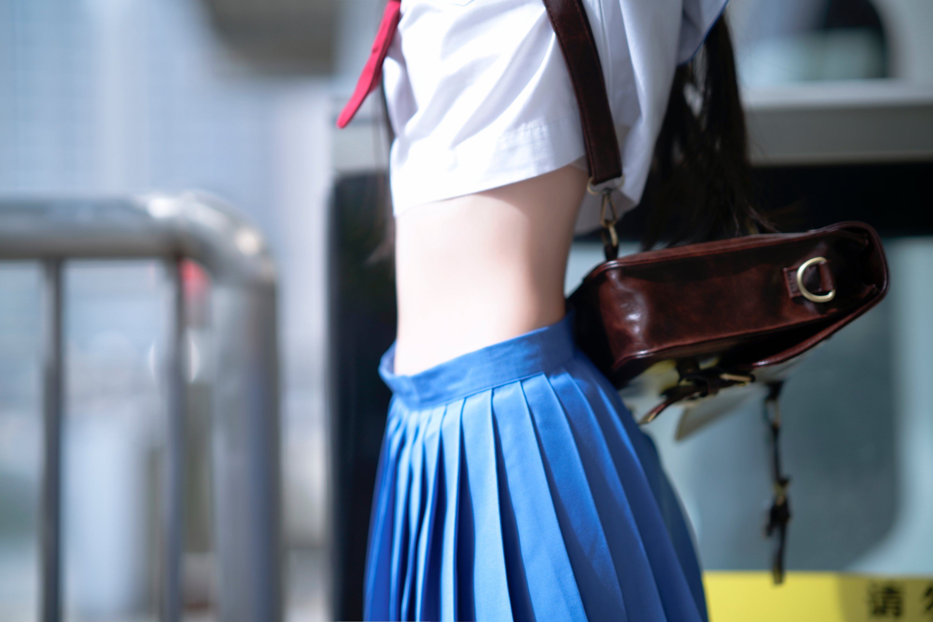 櫻桃喵 - 地鐵JK制服 33P