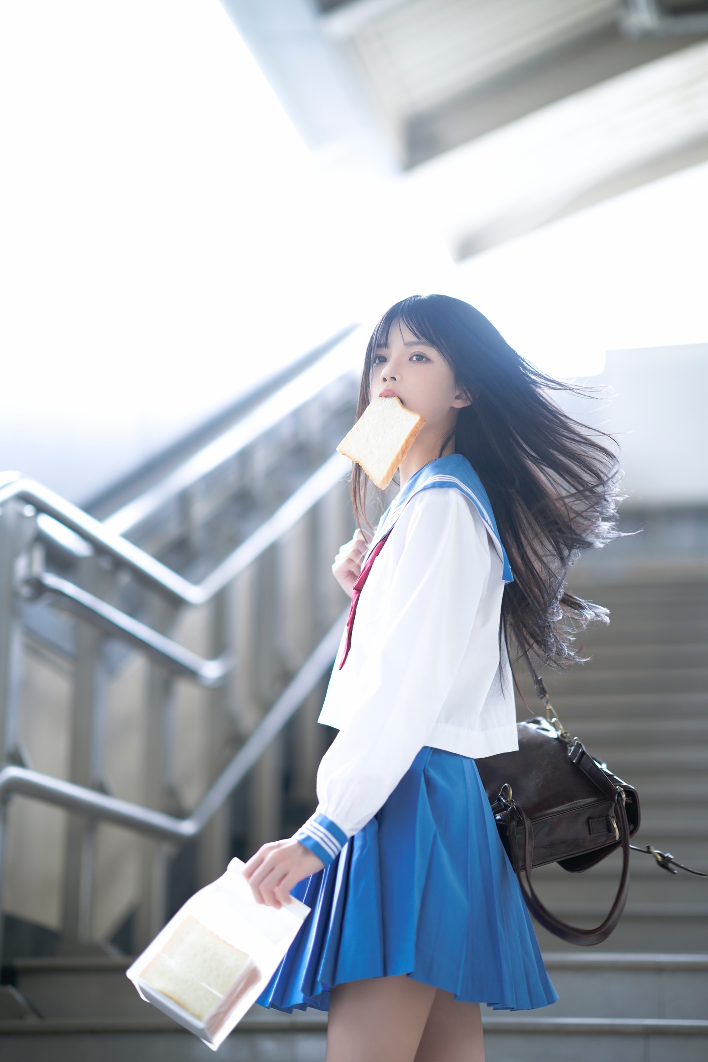 櫻桃喵 - 地鐵JK制服 33P