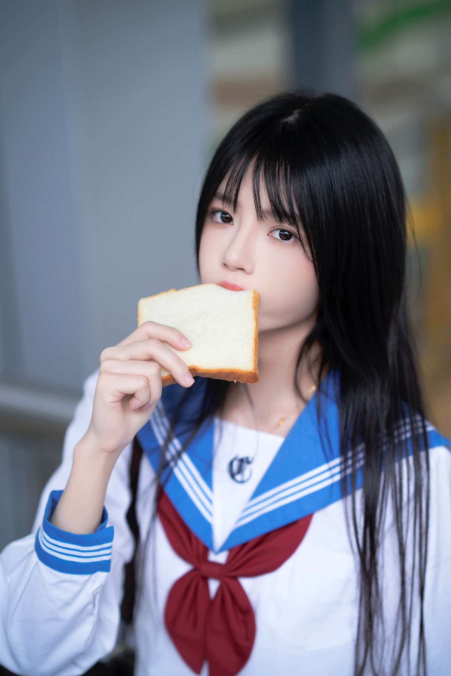 櫻桃喵 - 地鐵JK制服 33P