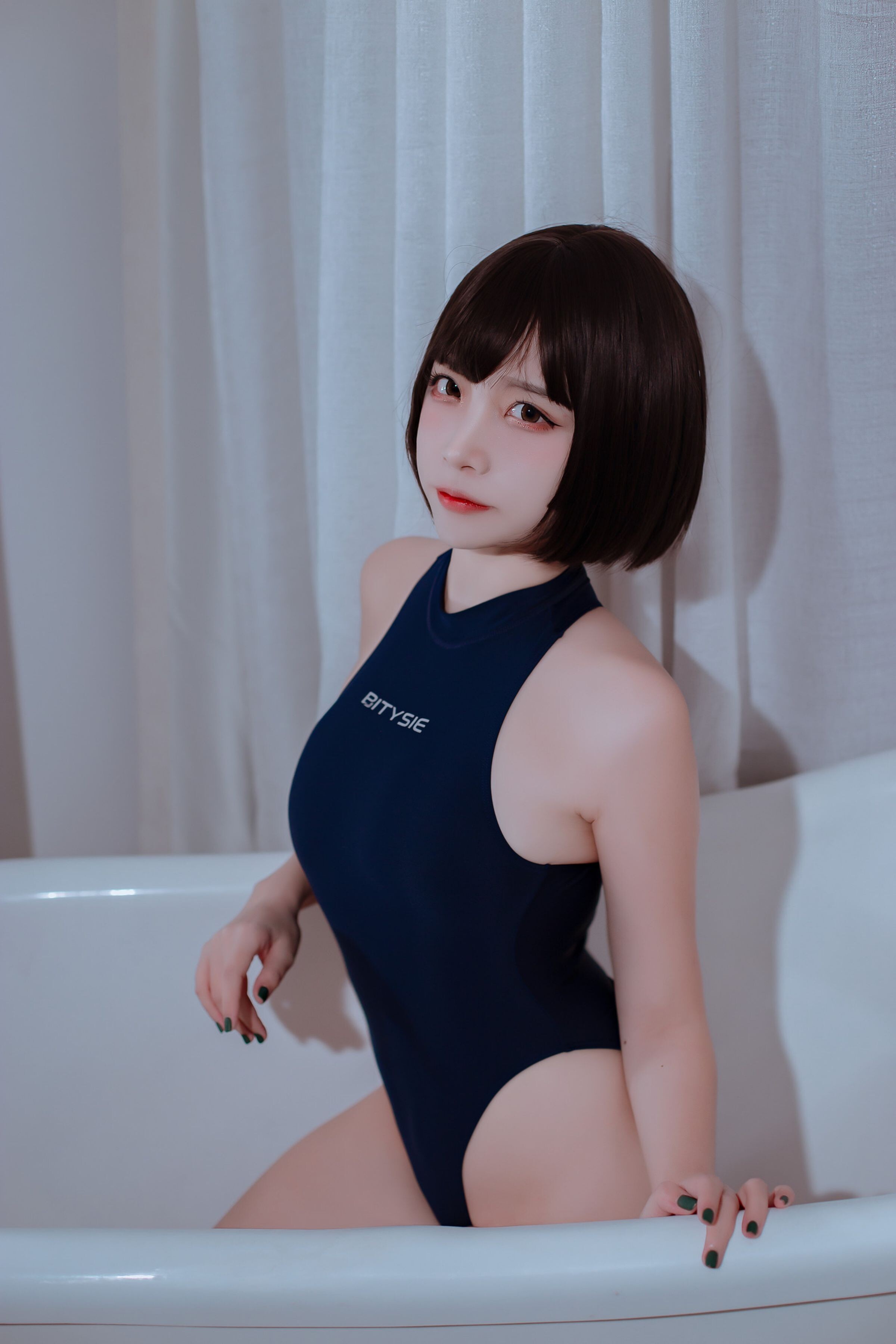 二佐Nisa - 私房竞泳 40P