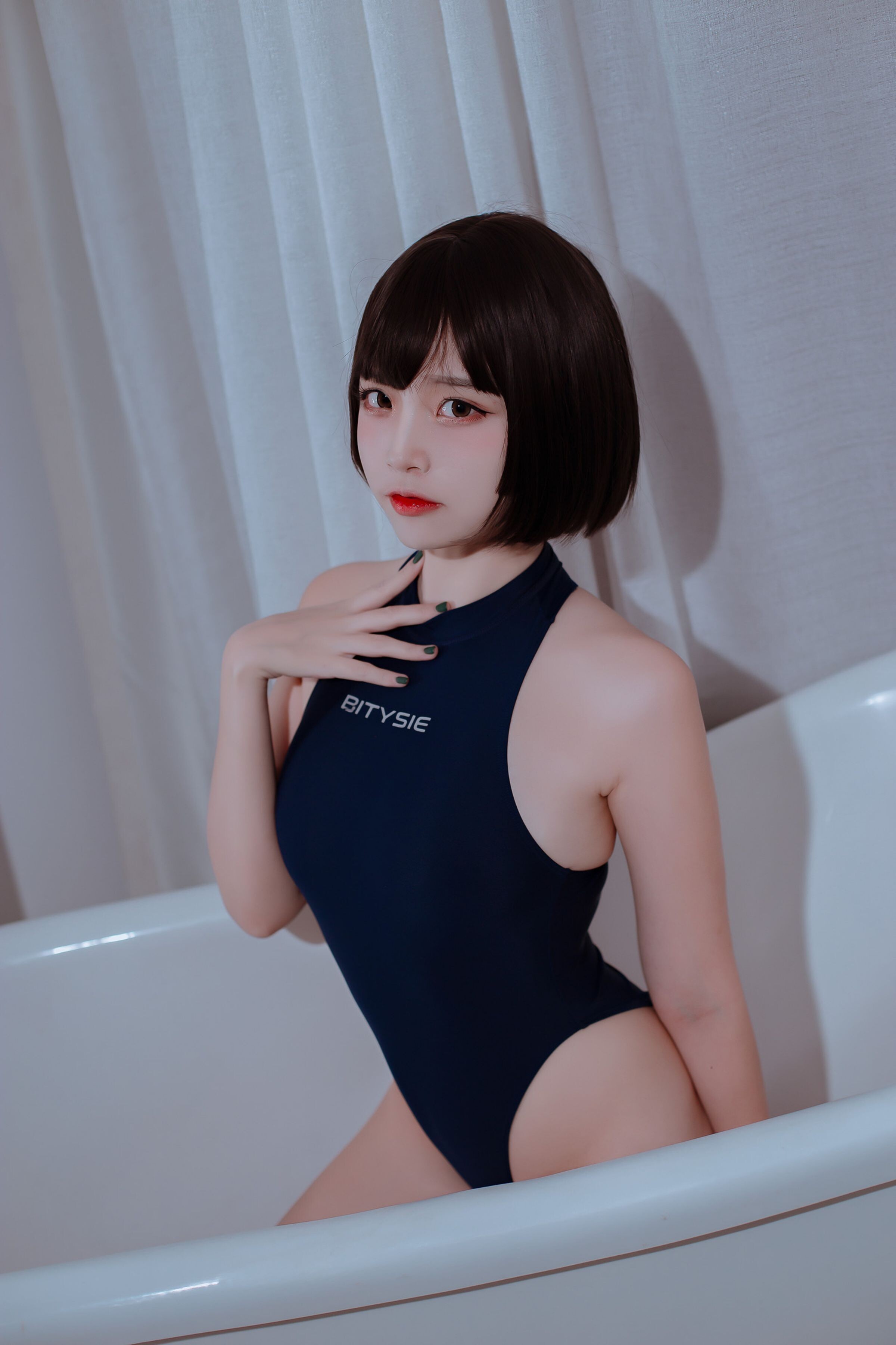 二佐Nisa - 私房竞泳 40P