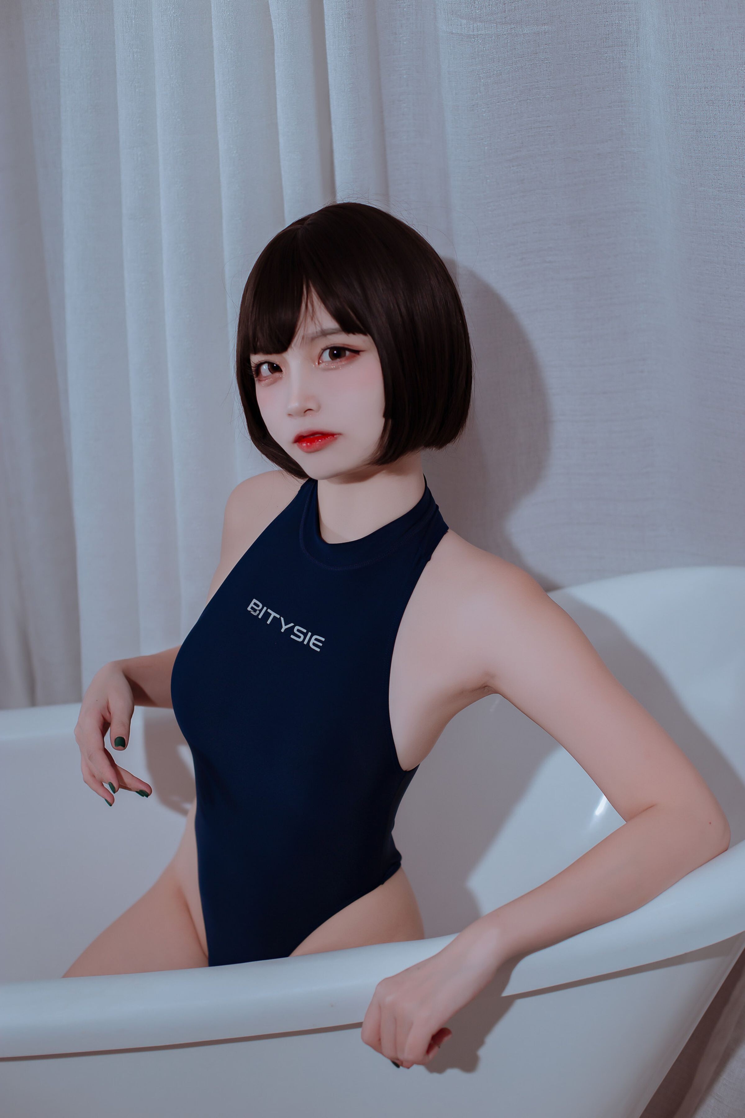 二佐Nisa - 私房竞泳 40P