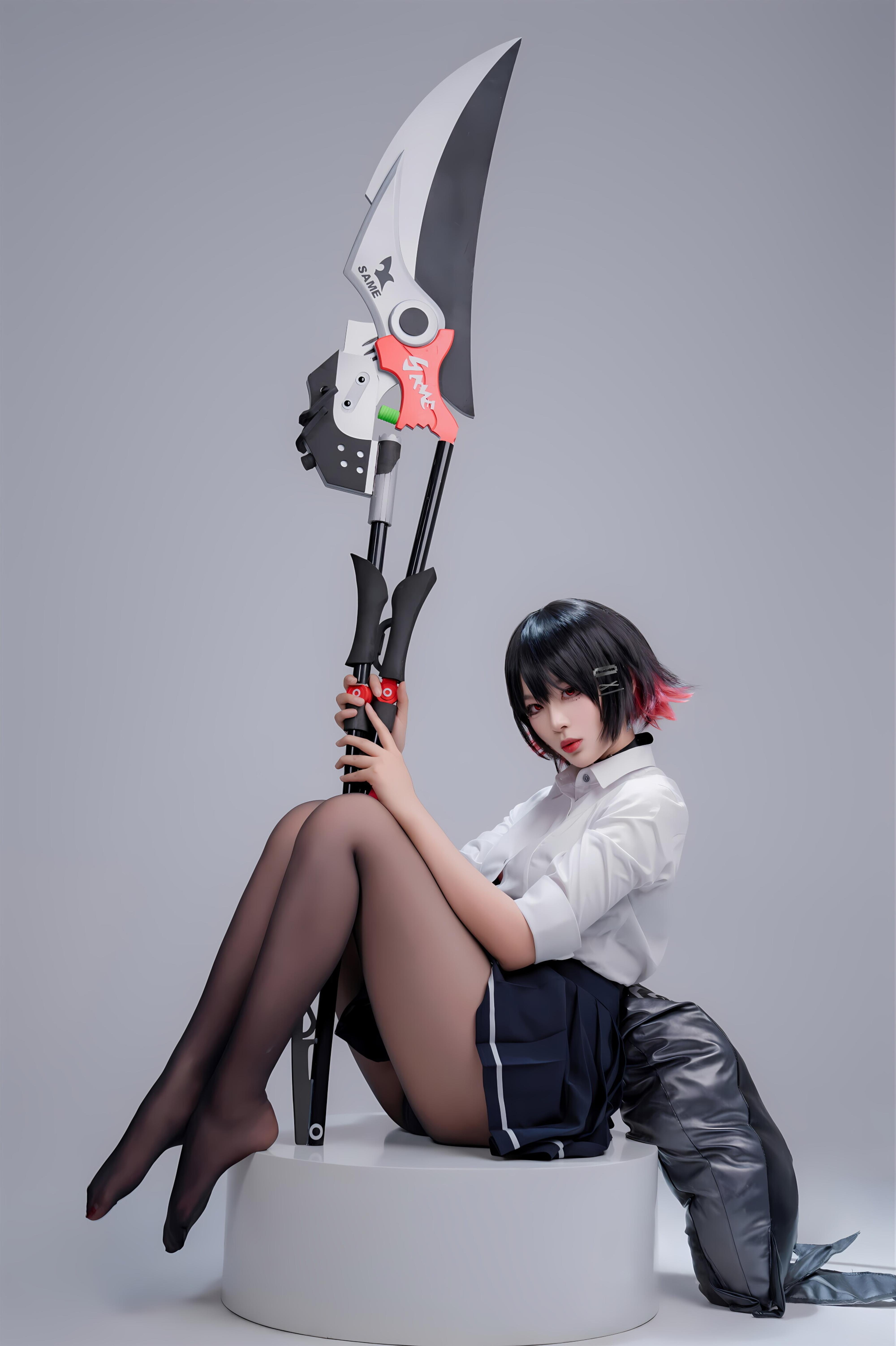 Xuan Xiao Senior Sister - Shark Girl JK Uniform 100P1V