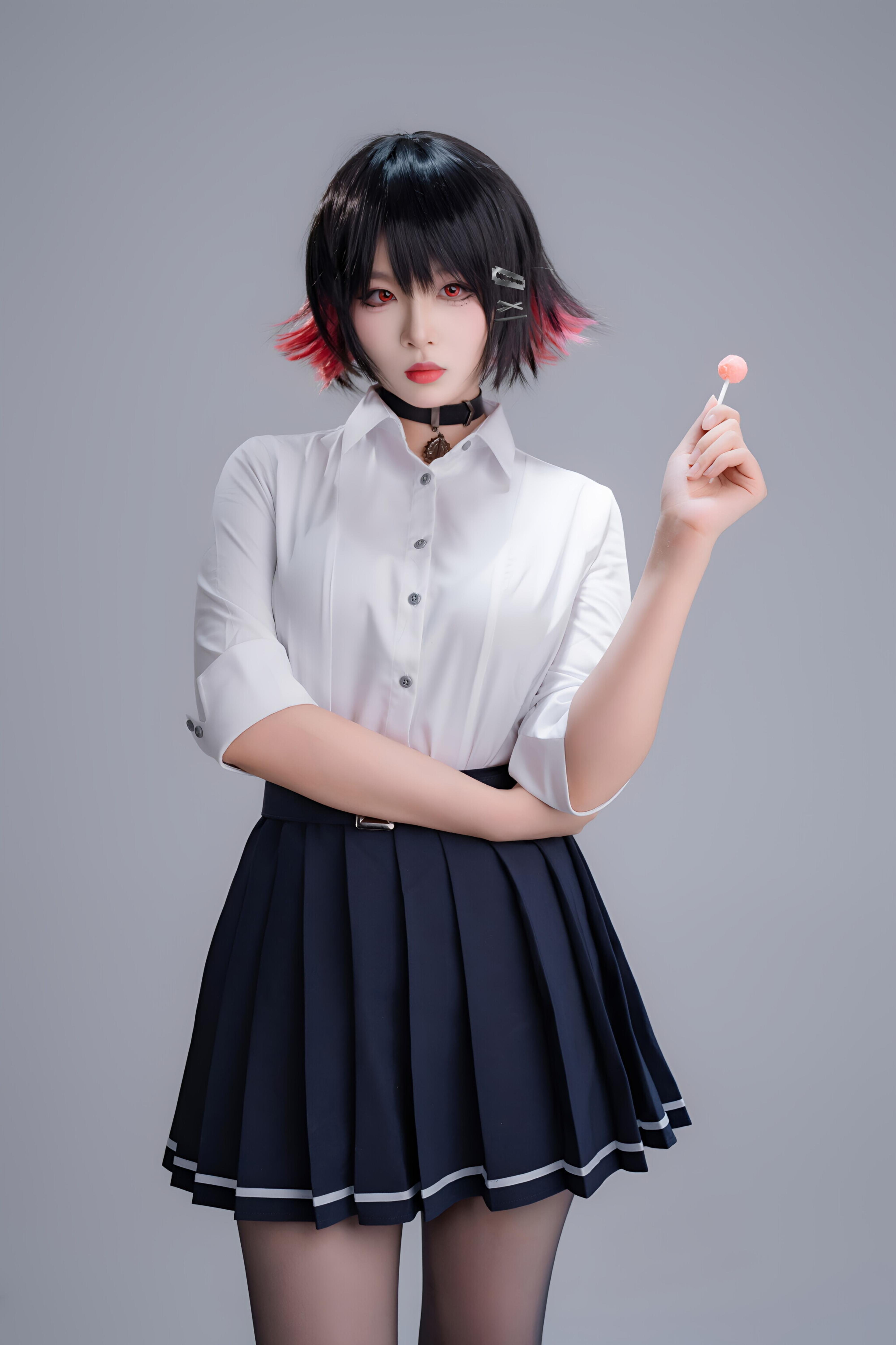 Xuan Xiao Senior Sister - Shark Girl JK Uniform 100P1V