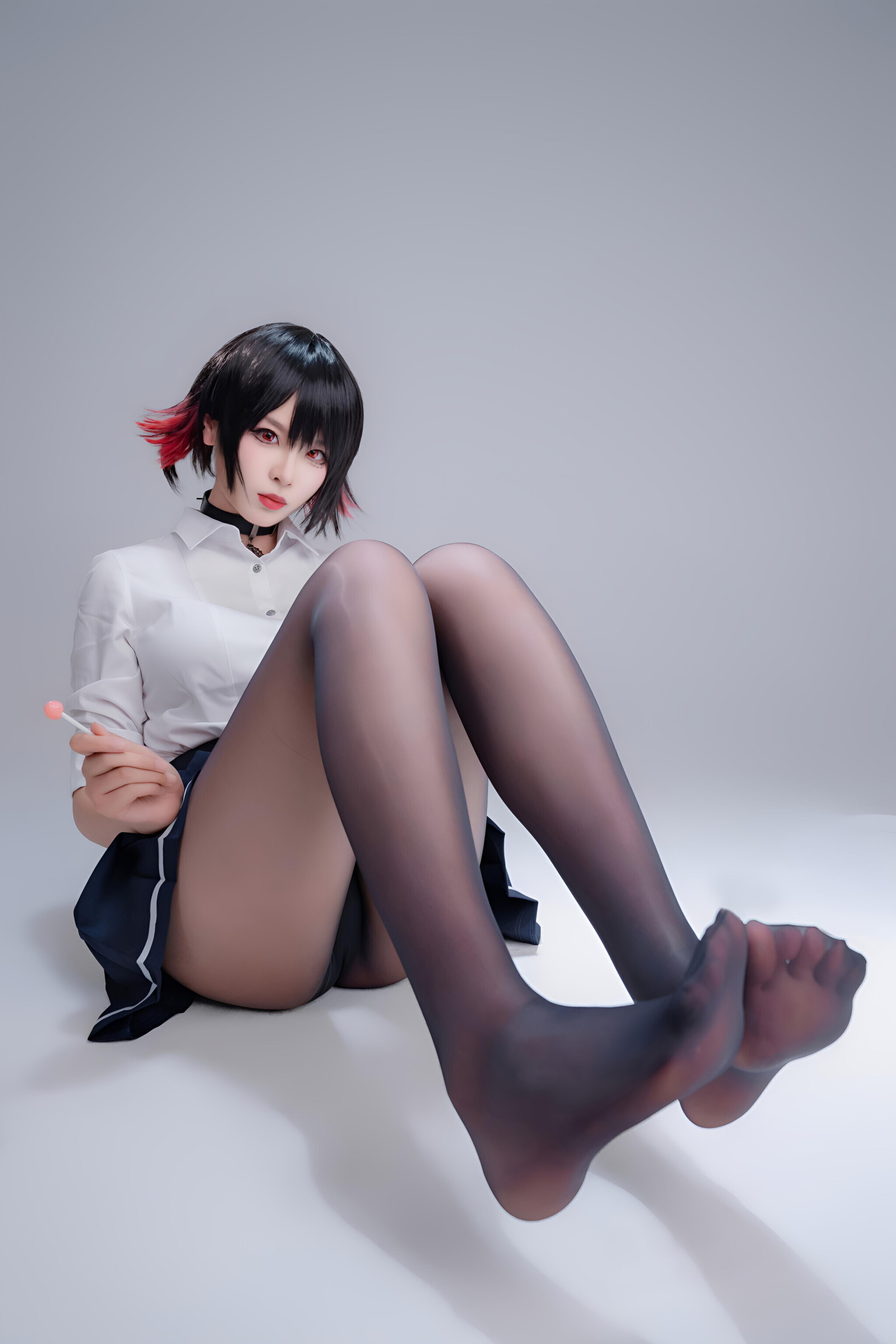Xuan Xiao Senior Sister - Shark Girl JK Uniform 100P1V