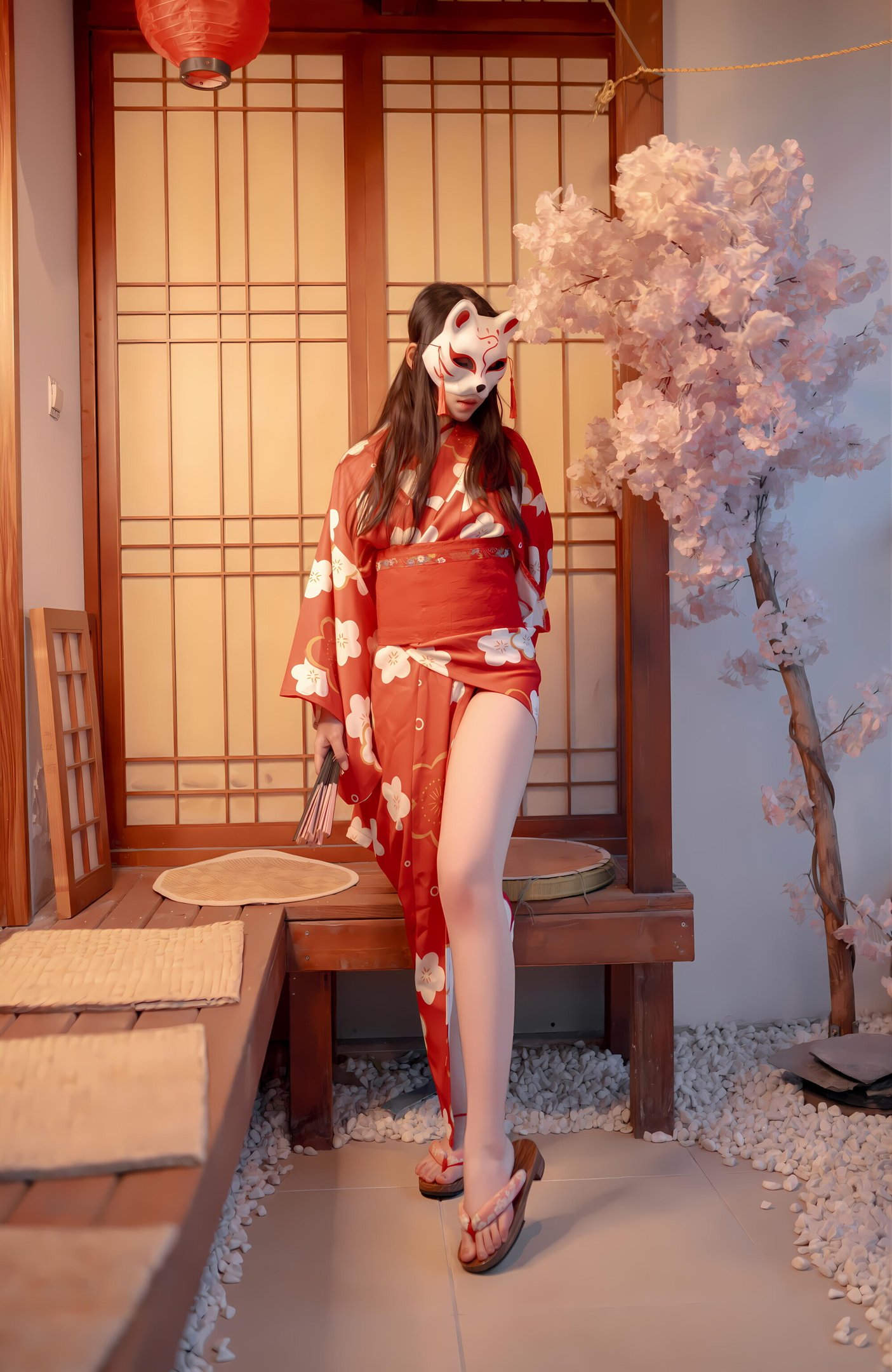 Bangni邦尼 - 和服束縛美腿寫真 93P