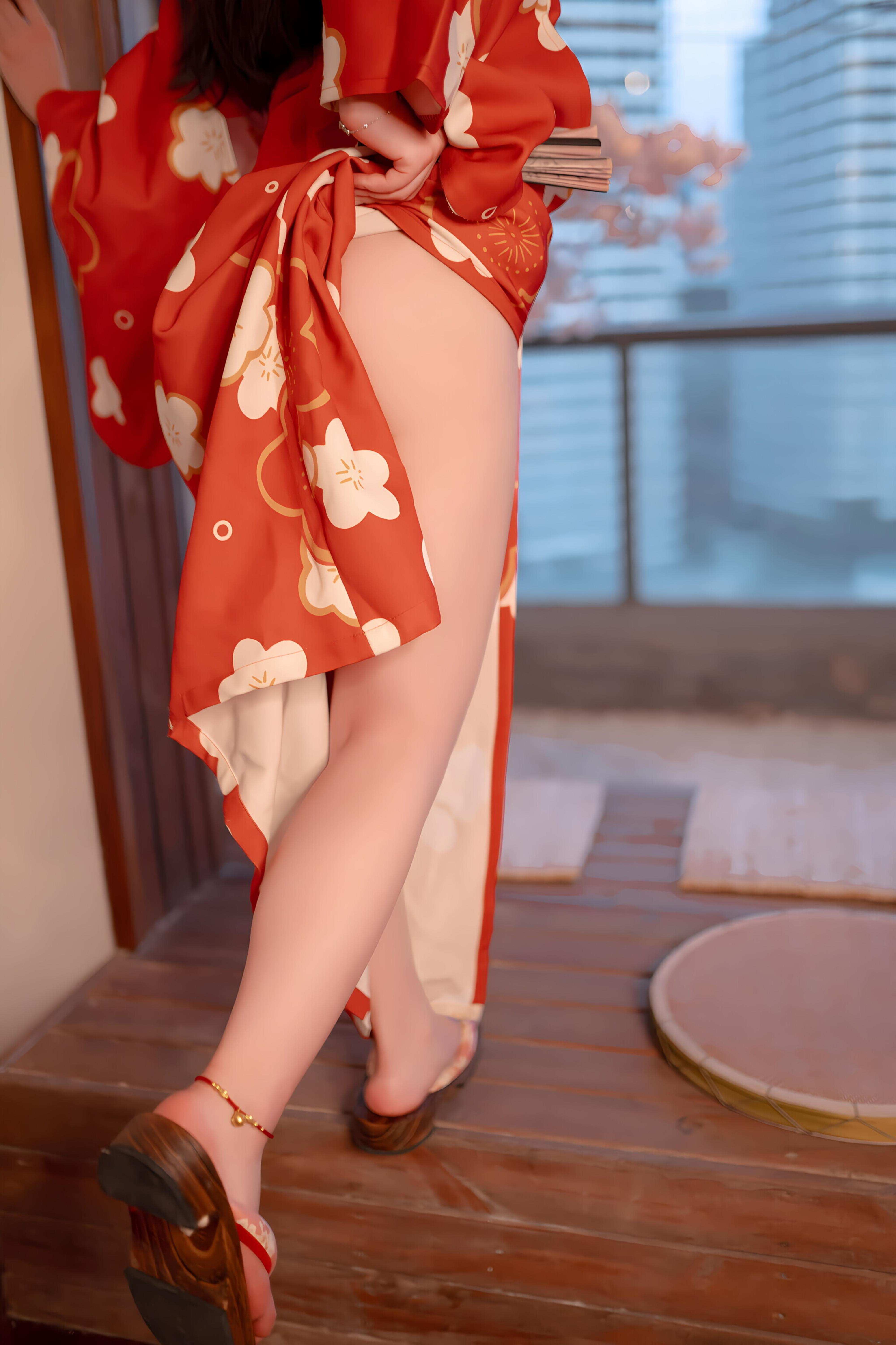 Bangni邦尼 - 和服束縛美腿寫真 93P