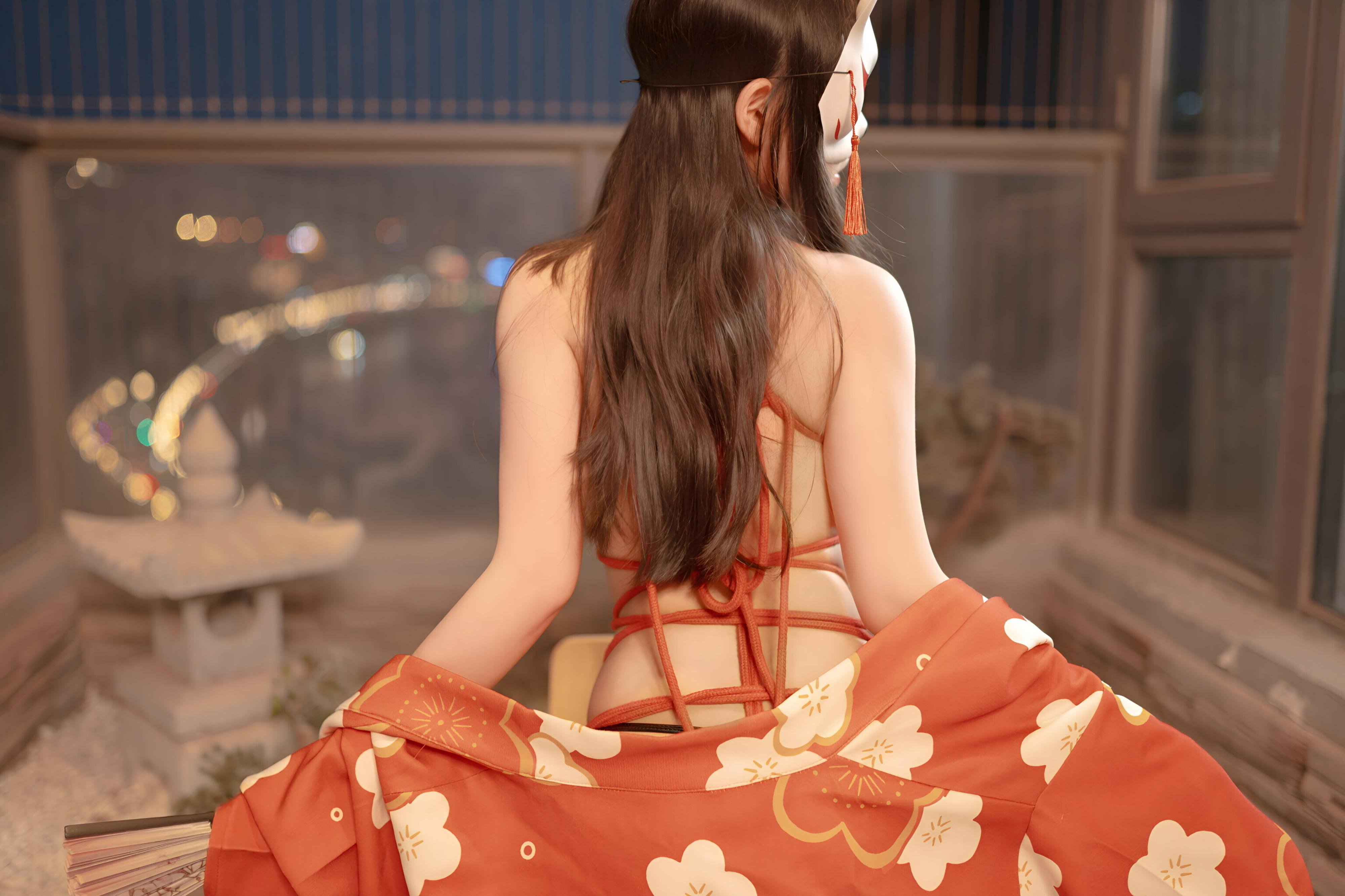 Bangni Bonnie Kimono Ràng Buộc Chân Đẹp 93P