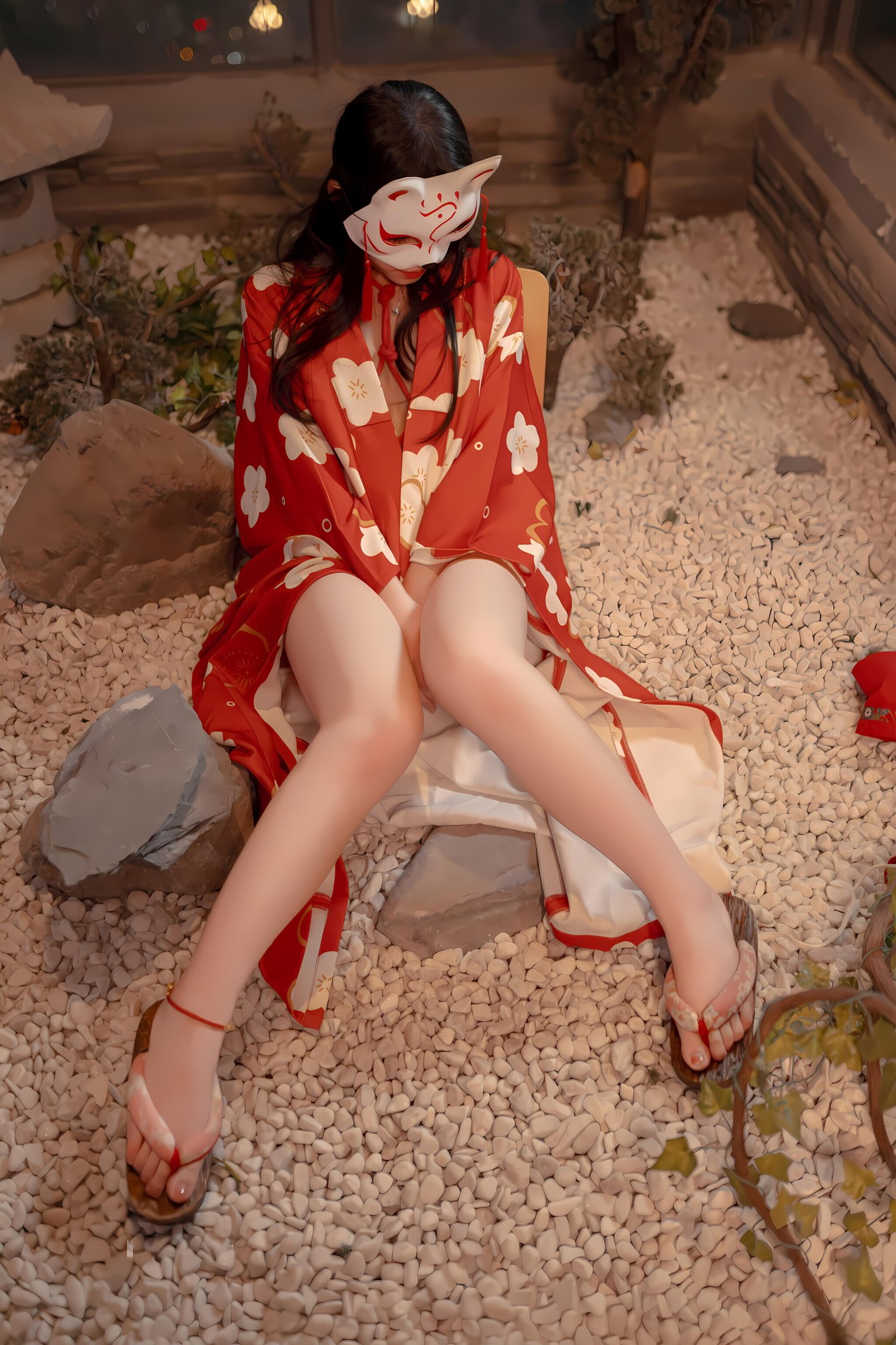 Bangni Bonnie Kimono Ràng Buộc Chân Đẹp 93P