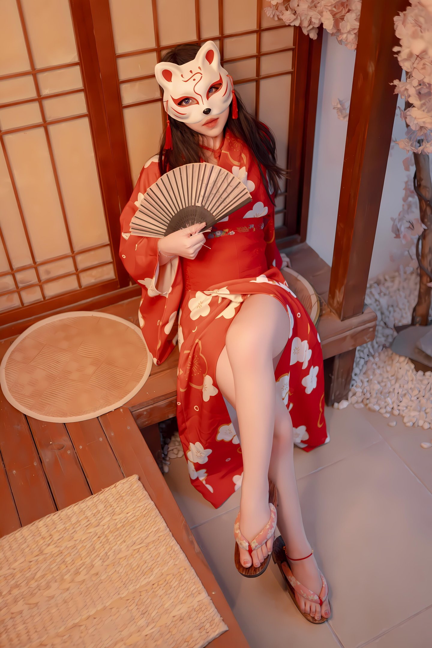 Bangni Bonnie Kimono Ràng Buộc Chân Đẹp 93P