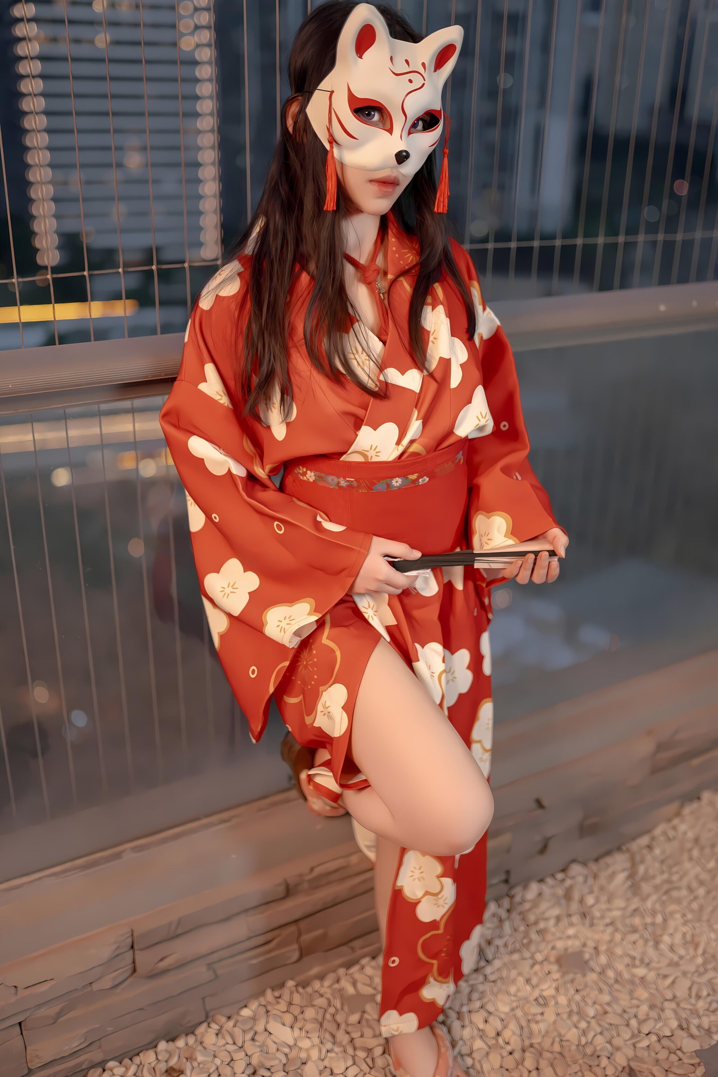 Bangni Bonnie Kimono Ràng Buộc Chân Đẹp 93P